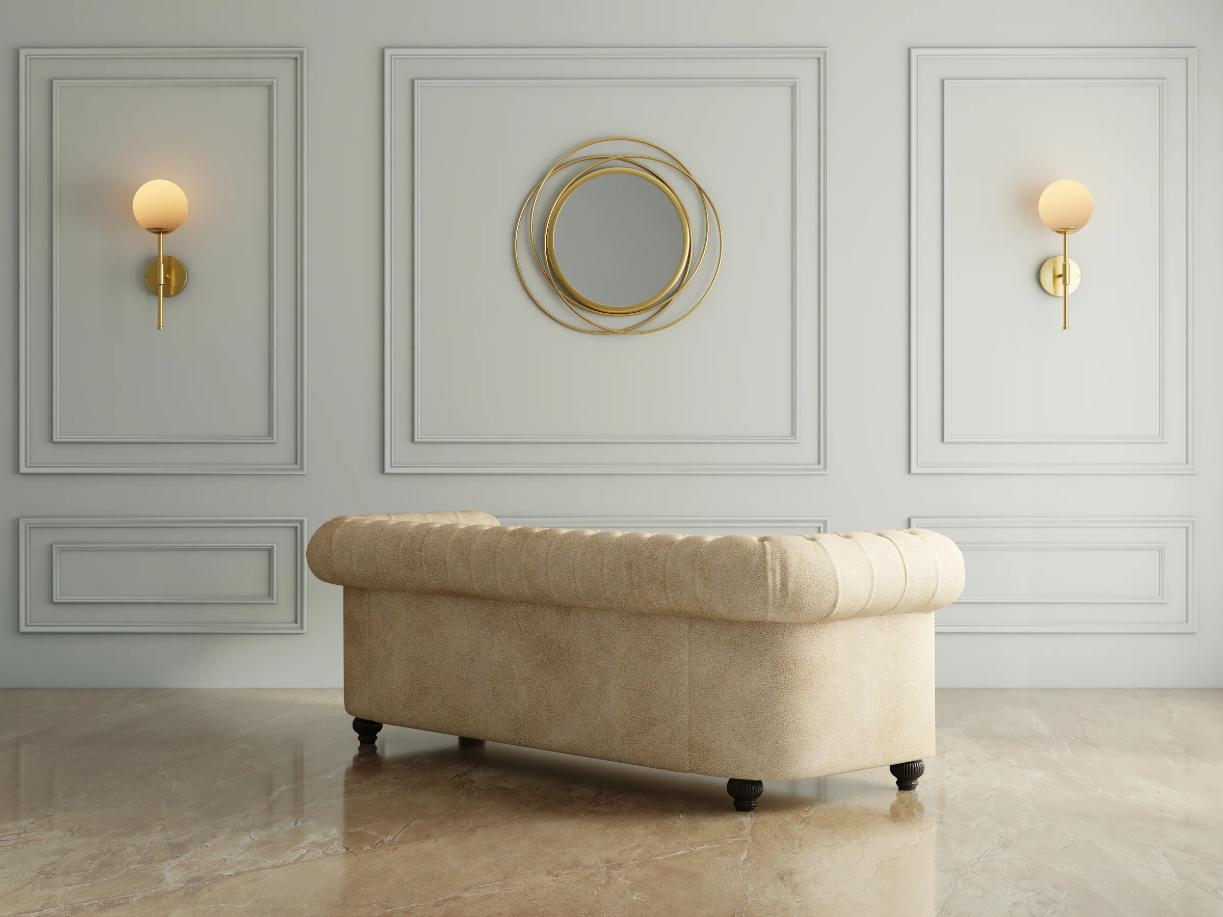 Hayden Home Premium Windsor Sofa - Image 5