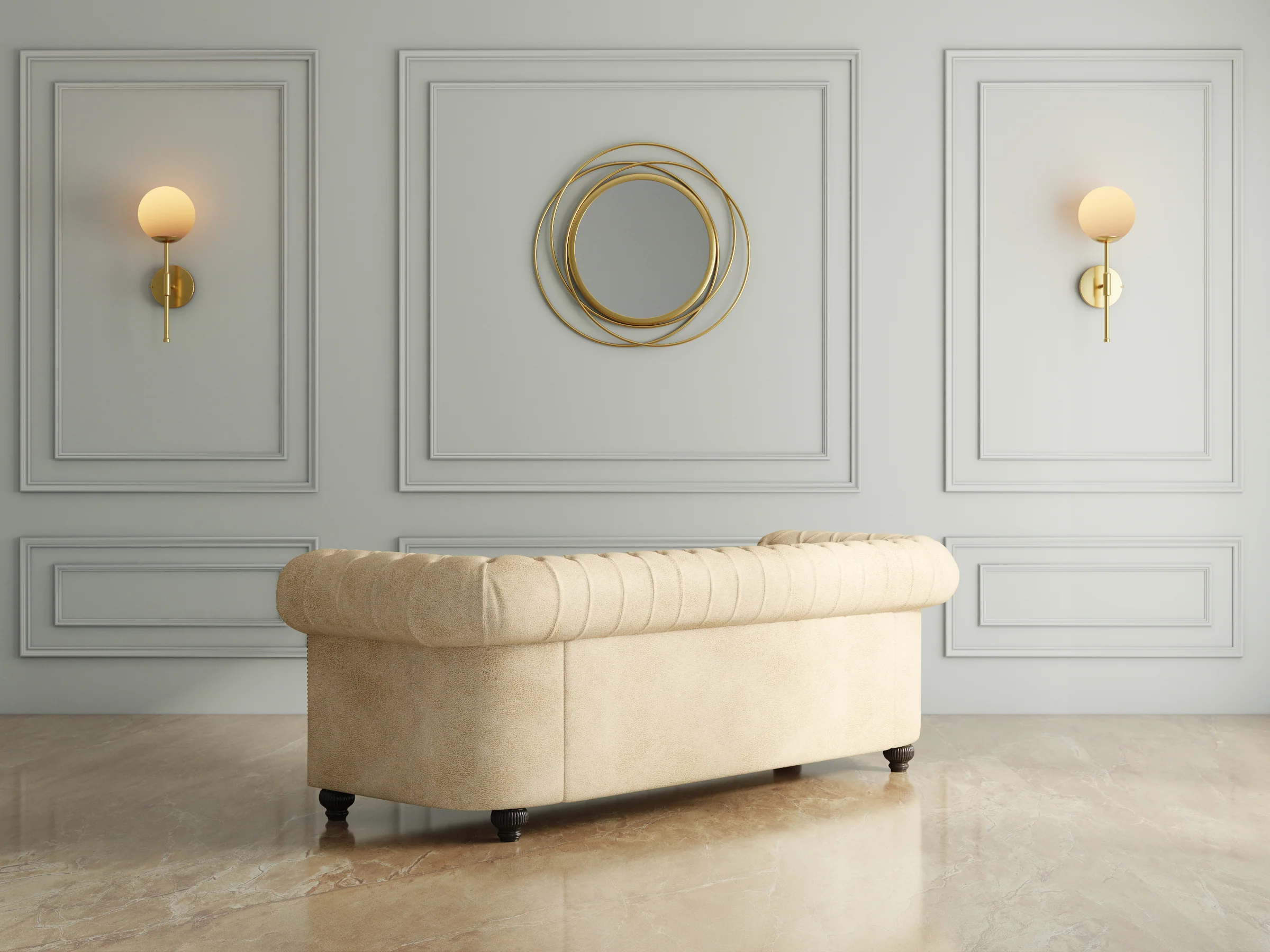 Hayden Home Premium Windsor Sofa - Image 6