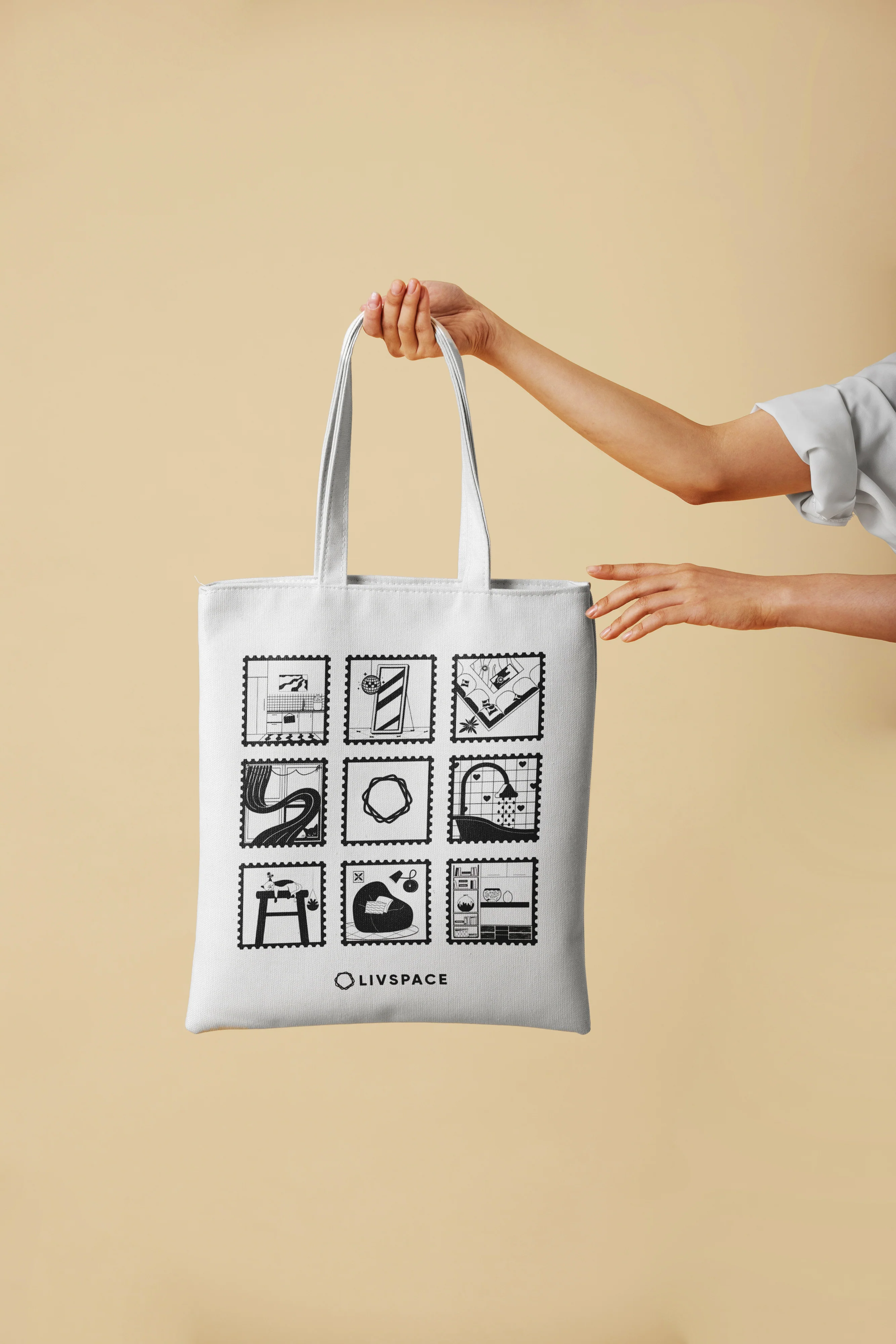 Livspace Tote Bag - Image 2