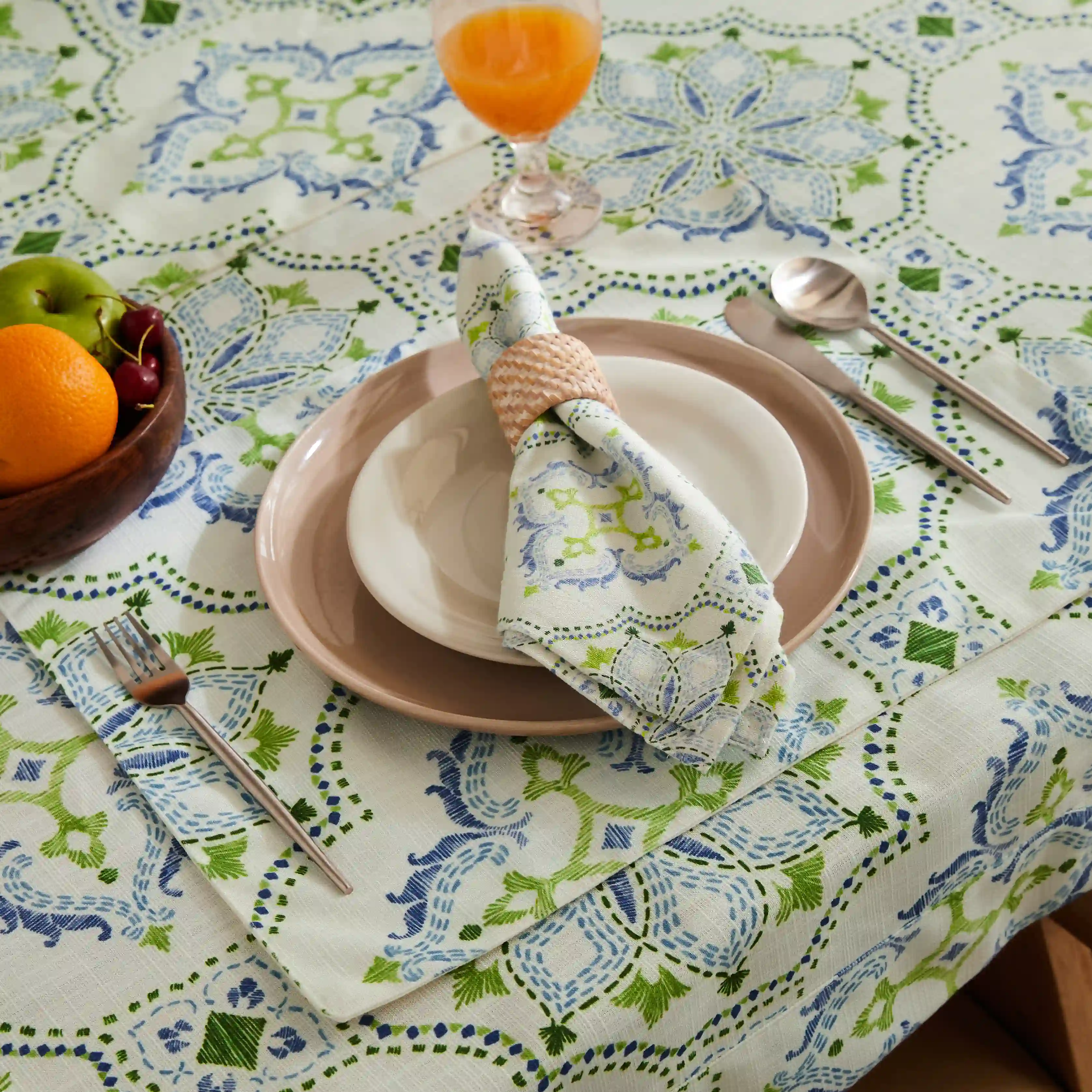 Nonna's Home | Tuscan Inspired Table Cloth - Image 14