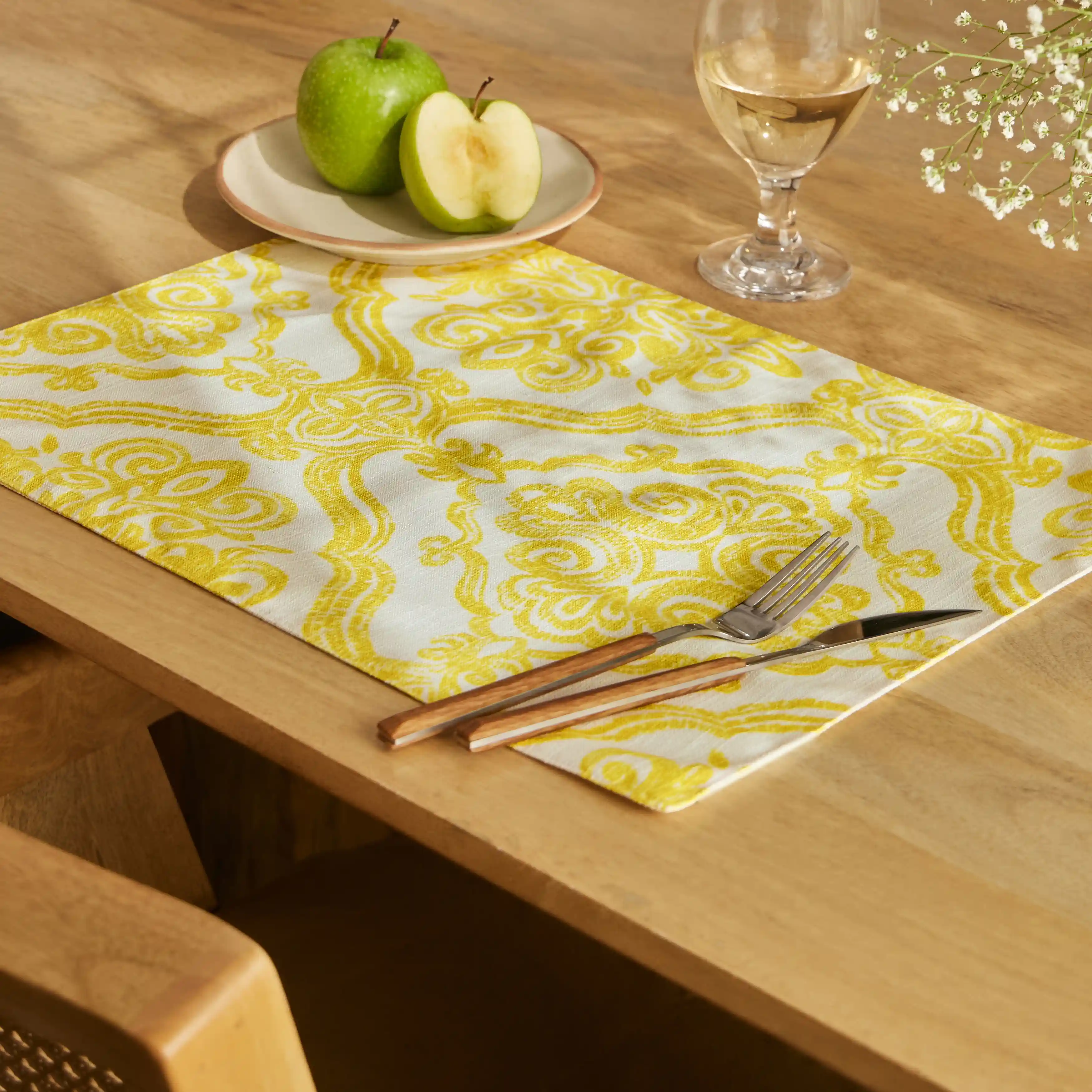 Nonna's Home | Tuscan Inspired Easy to Maintain Table Mat | Set of 4 & 6 - Image 17