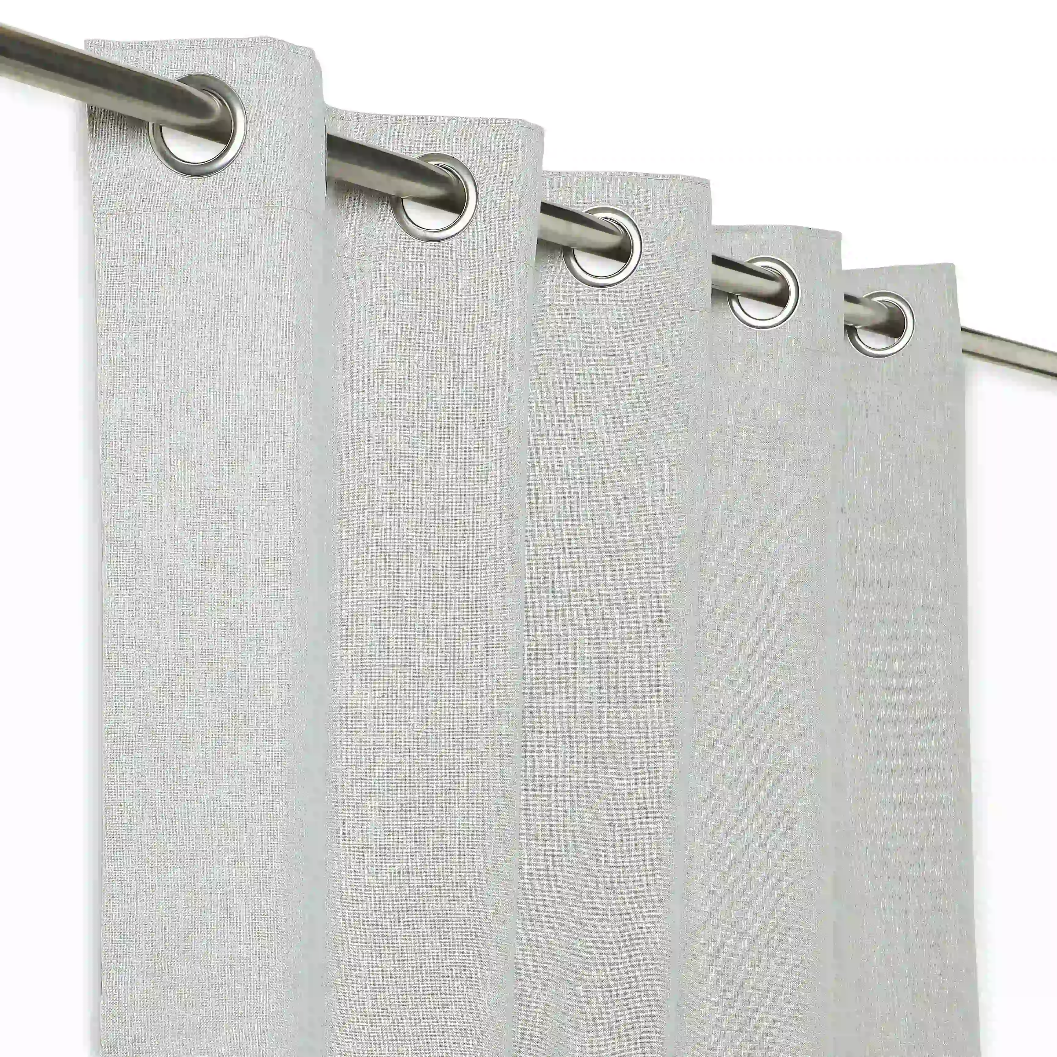 Paleto Set Of 2 Solid Readymade Curtains | Desert Tones - Image 14