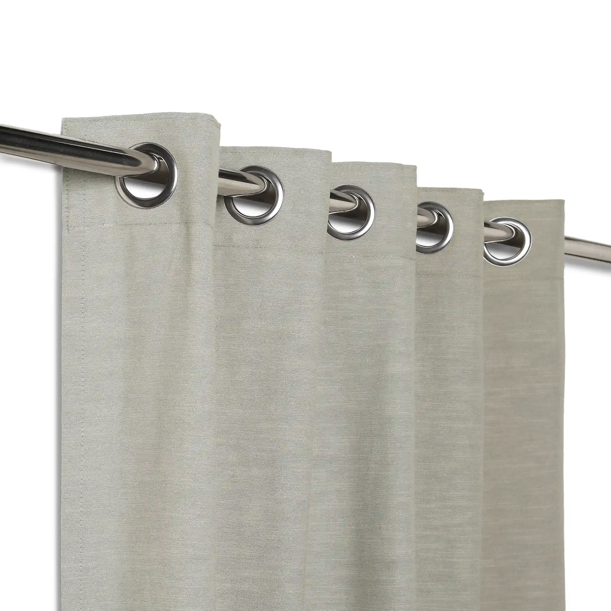 Paleto Set Of 2 Solid Readymade Curtains | Earthen Textures - Image 50