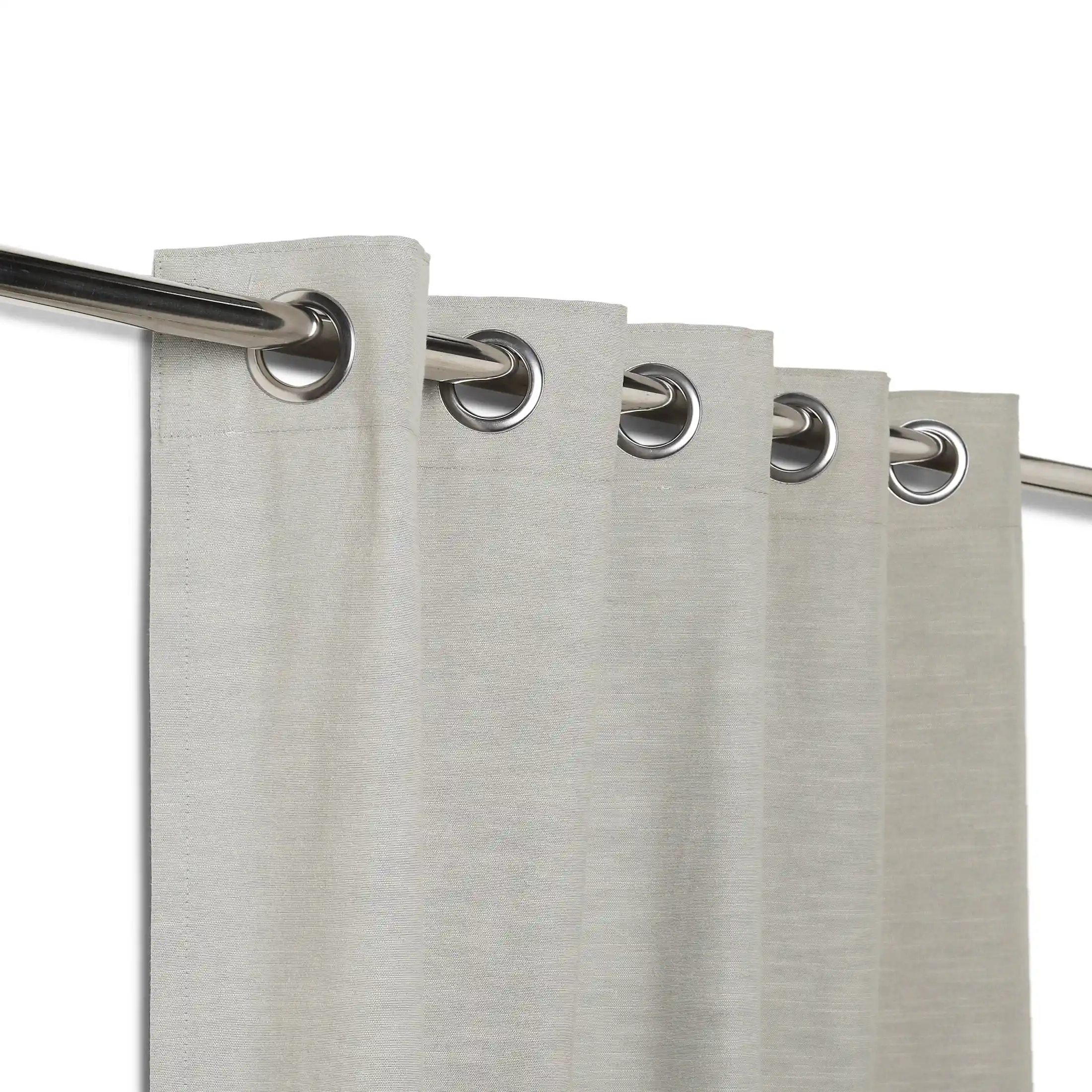 Paleto Set Of 2 Solid Readymade Curtains | Earthen Textures - Image 58