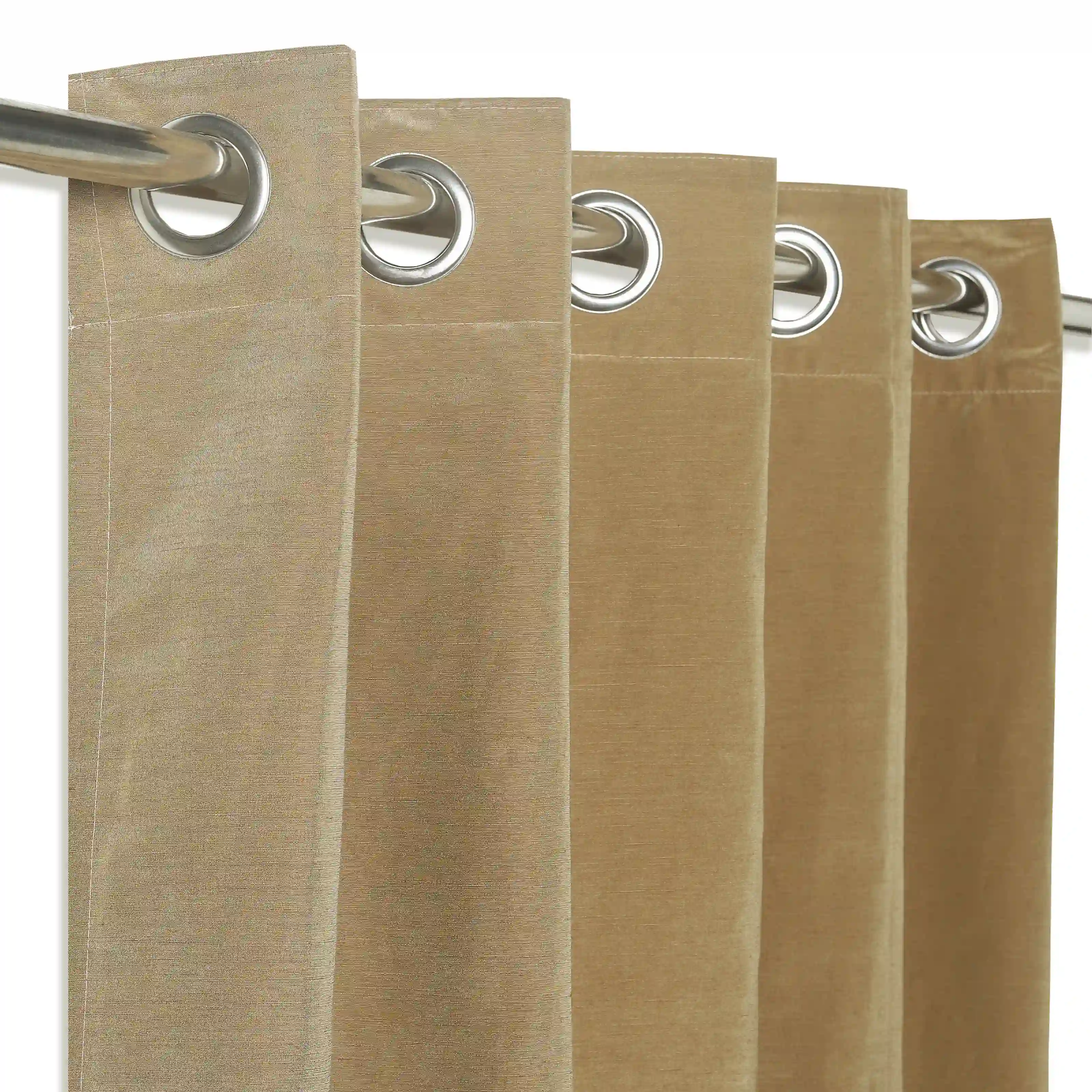 Paleto Set Of 2 Solid Readymade Curtains | Hue Harmony - Image 39