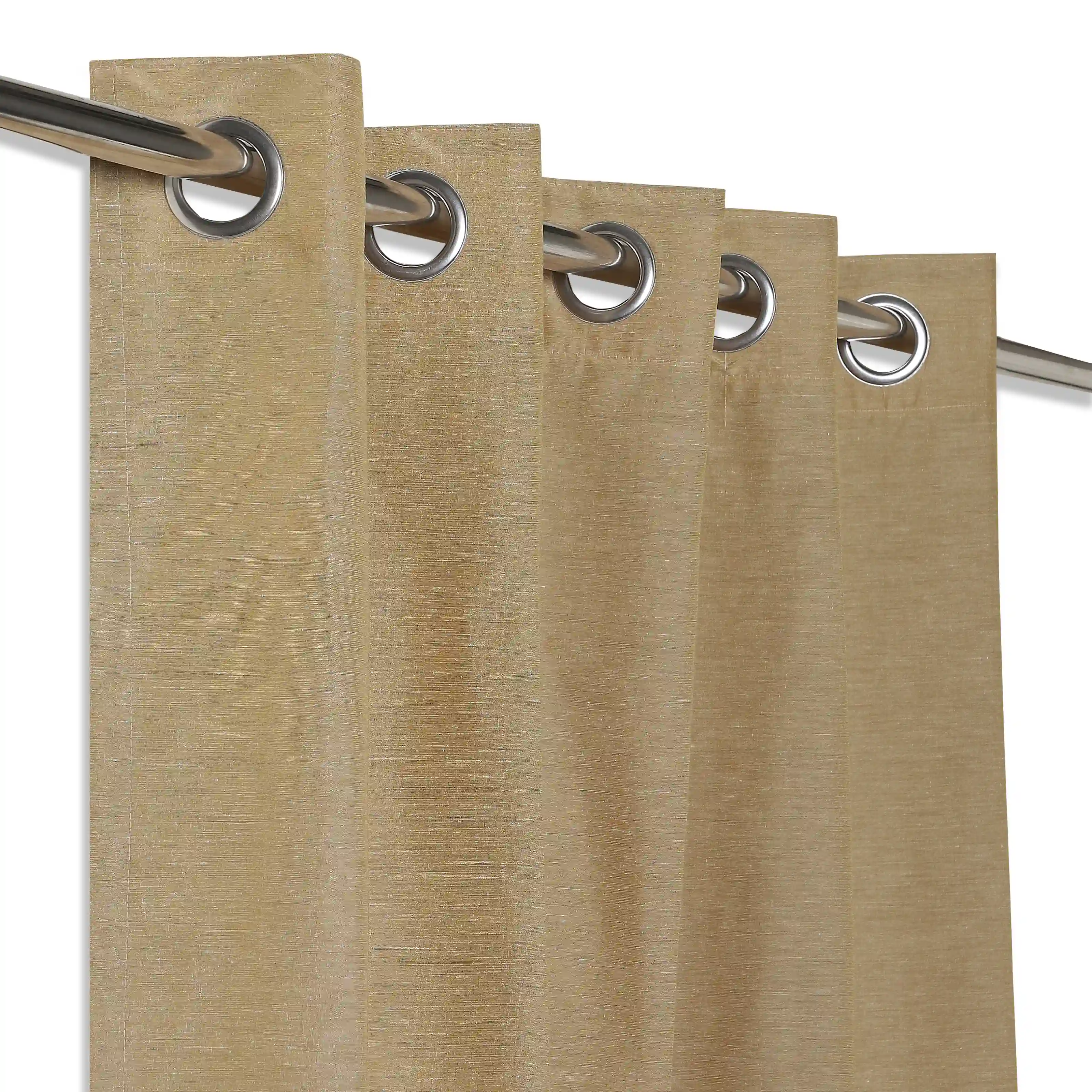 Paleto Set Of 2 Solid Readymade Curtains | Hue Harmony - Image 78