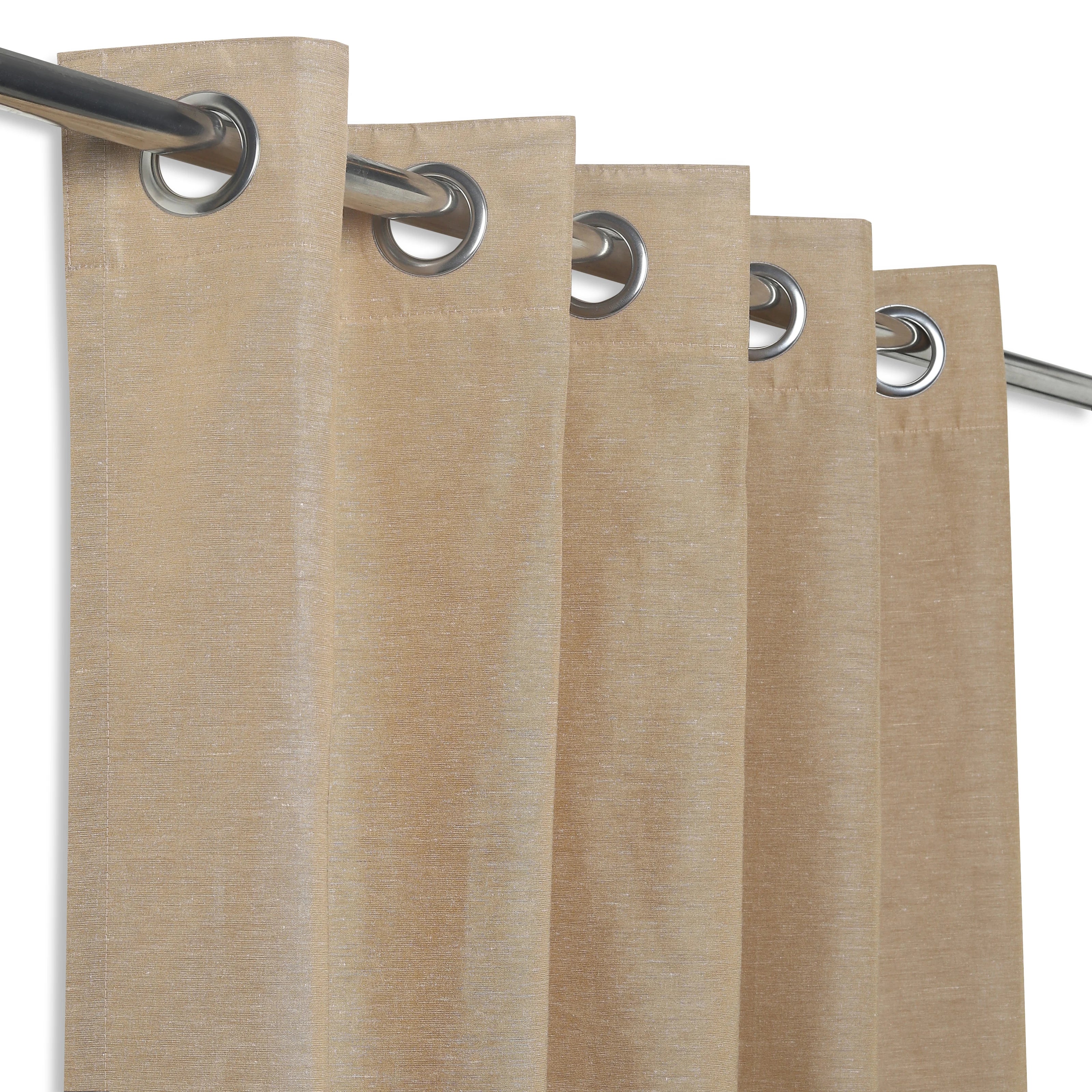 Paleto Set Of 2 Solid Readymade Curtains | Hue Harmony - Image 8