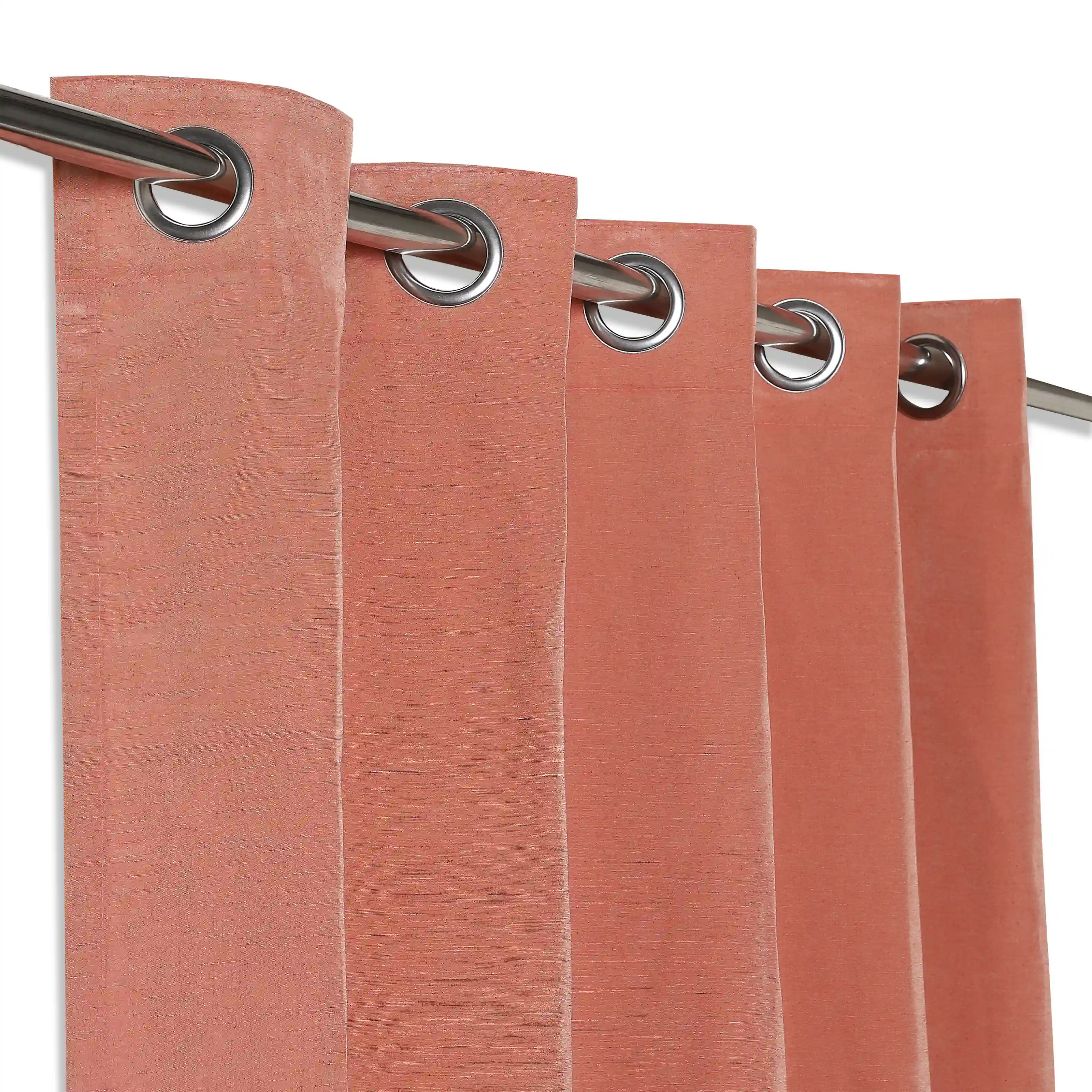 Paleto Set Of 2 Solid Readymade Curtains | Hue Harmony - Image 86