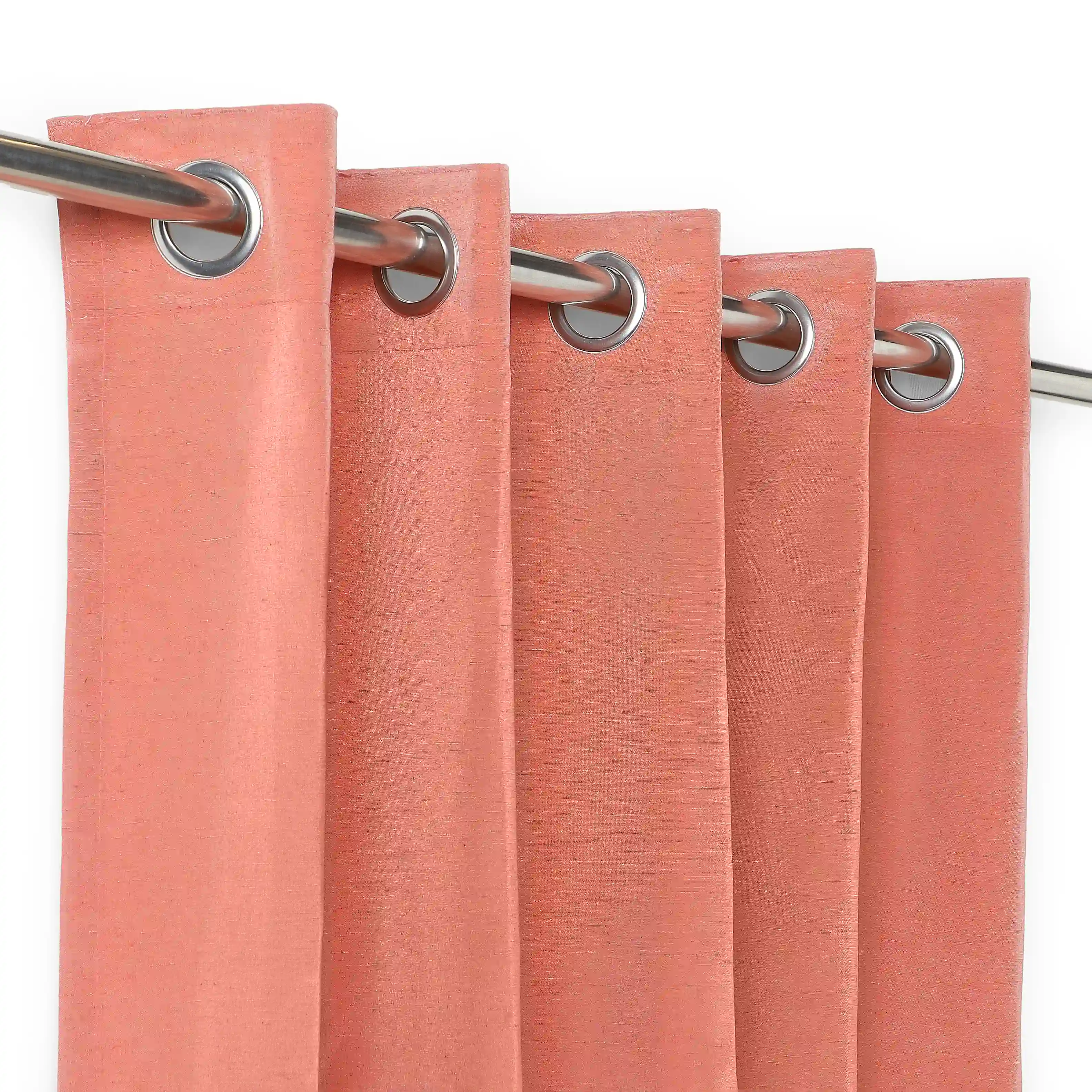 Paleto Set Of 2 Solid Readymade Curtains | Hue Harmony - Image 90