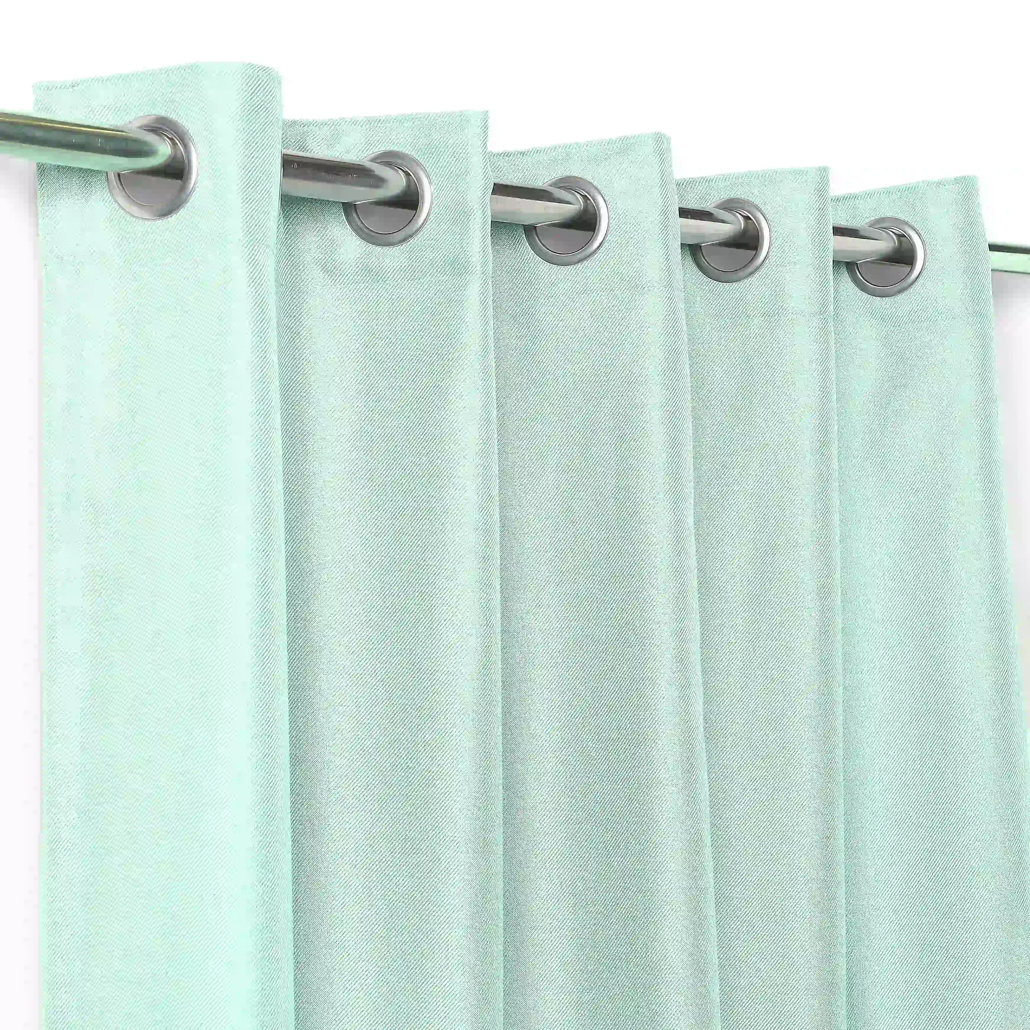 Paleto Set Of 2 Solid Readymade Curtains | Muted Moments - Image 26
