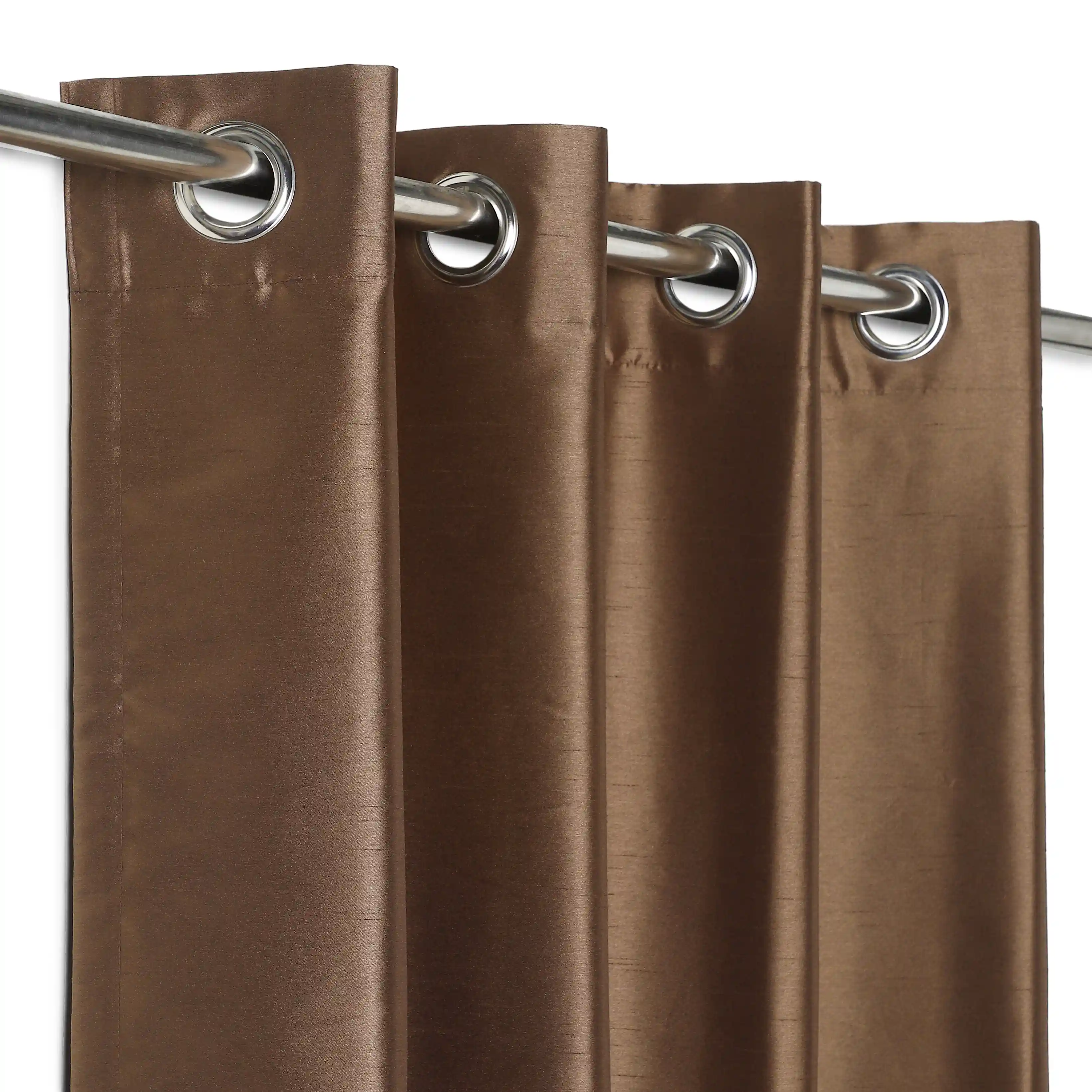 Paleto Set Of 2 Solid Readymade Curtains | Pure Hues - Image 126