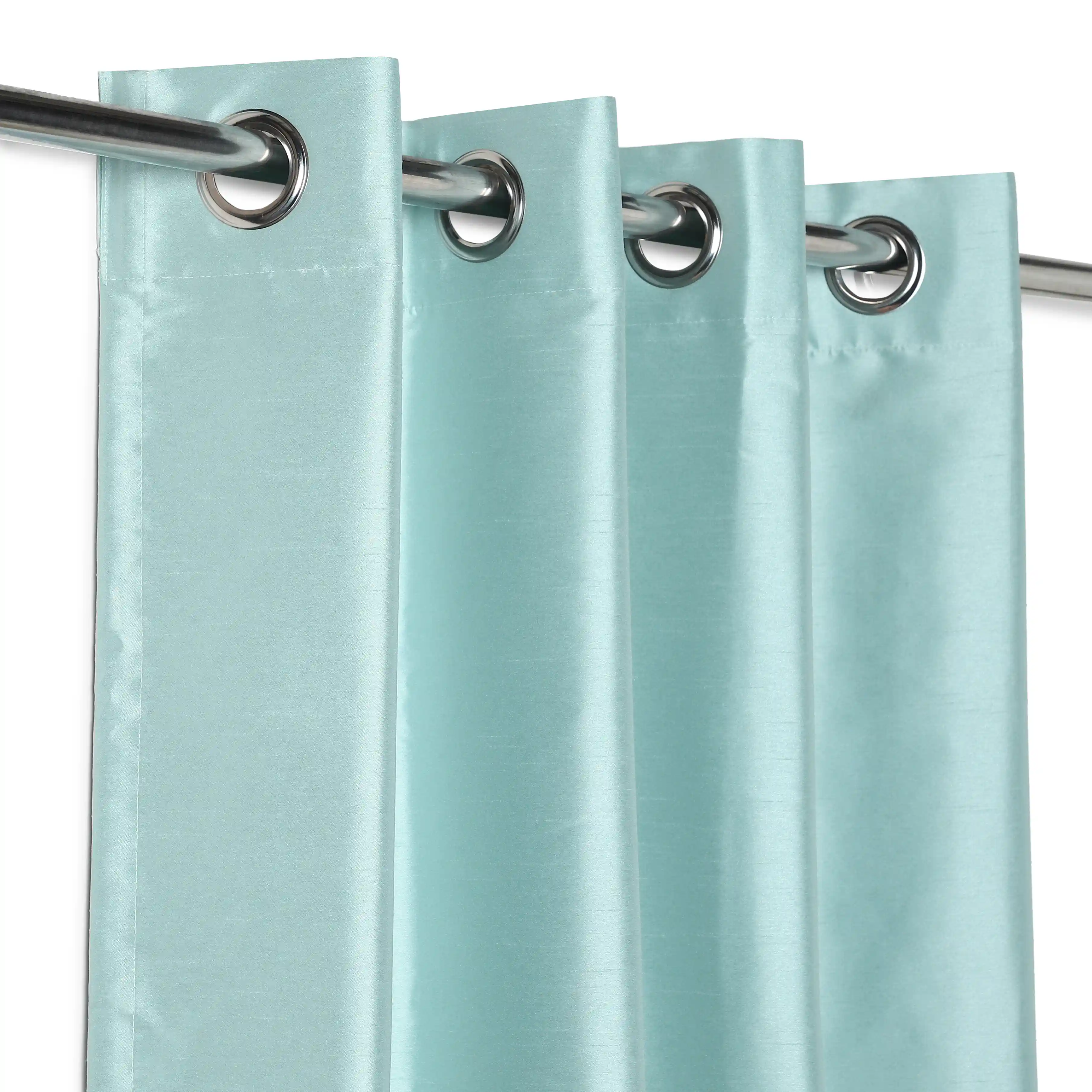 Paleto Set Of 2 Solid Readymade Curtains | Pure Hues - Image 82