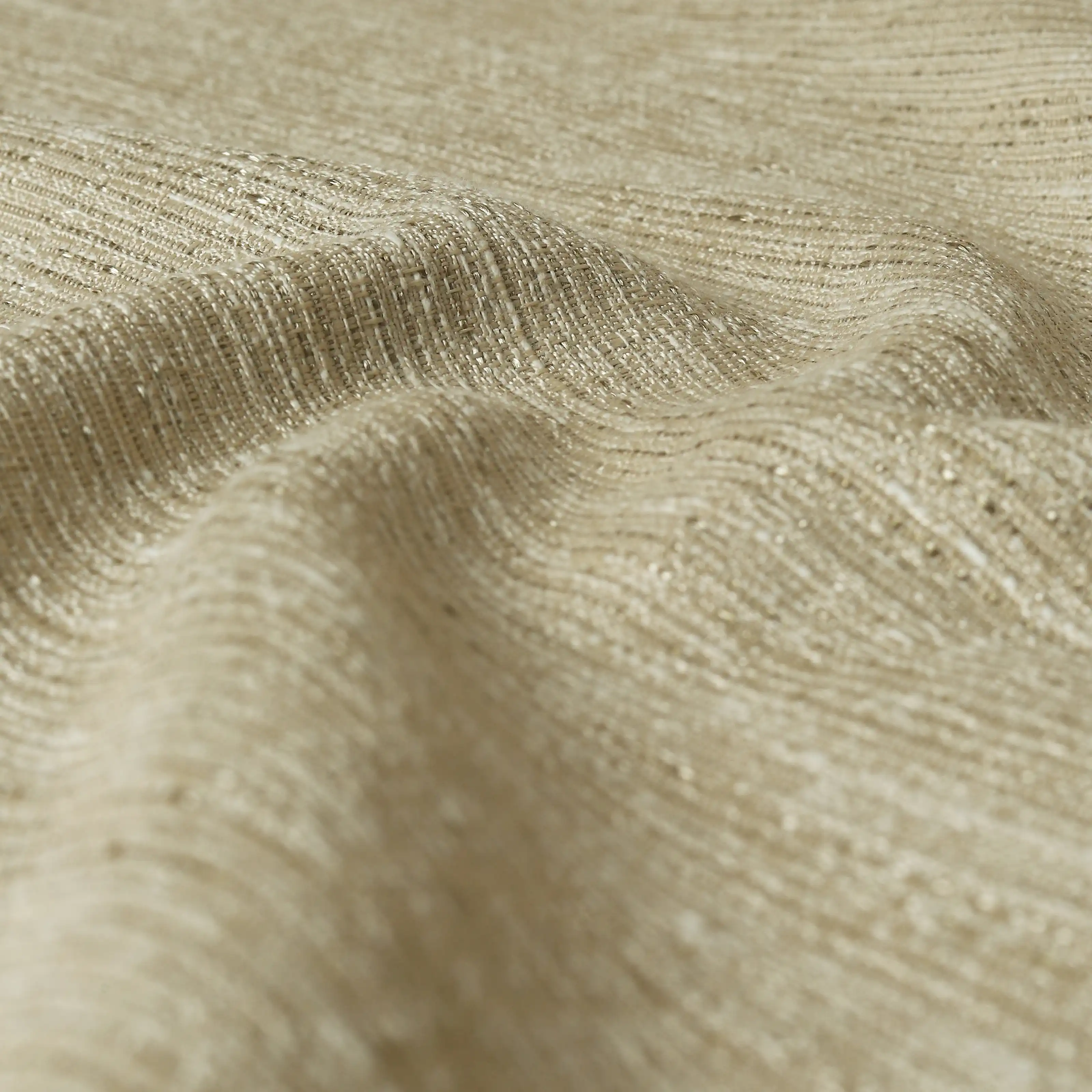 Paleto Set Of 2 Solid Readymade Curtains | Rain & Mist - Image 3