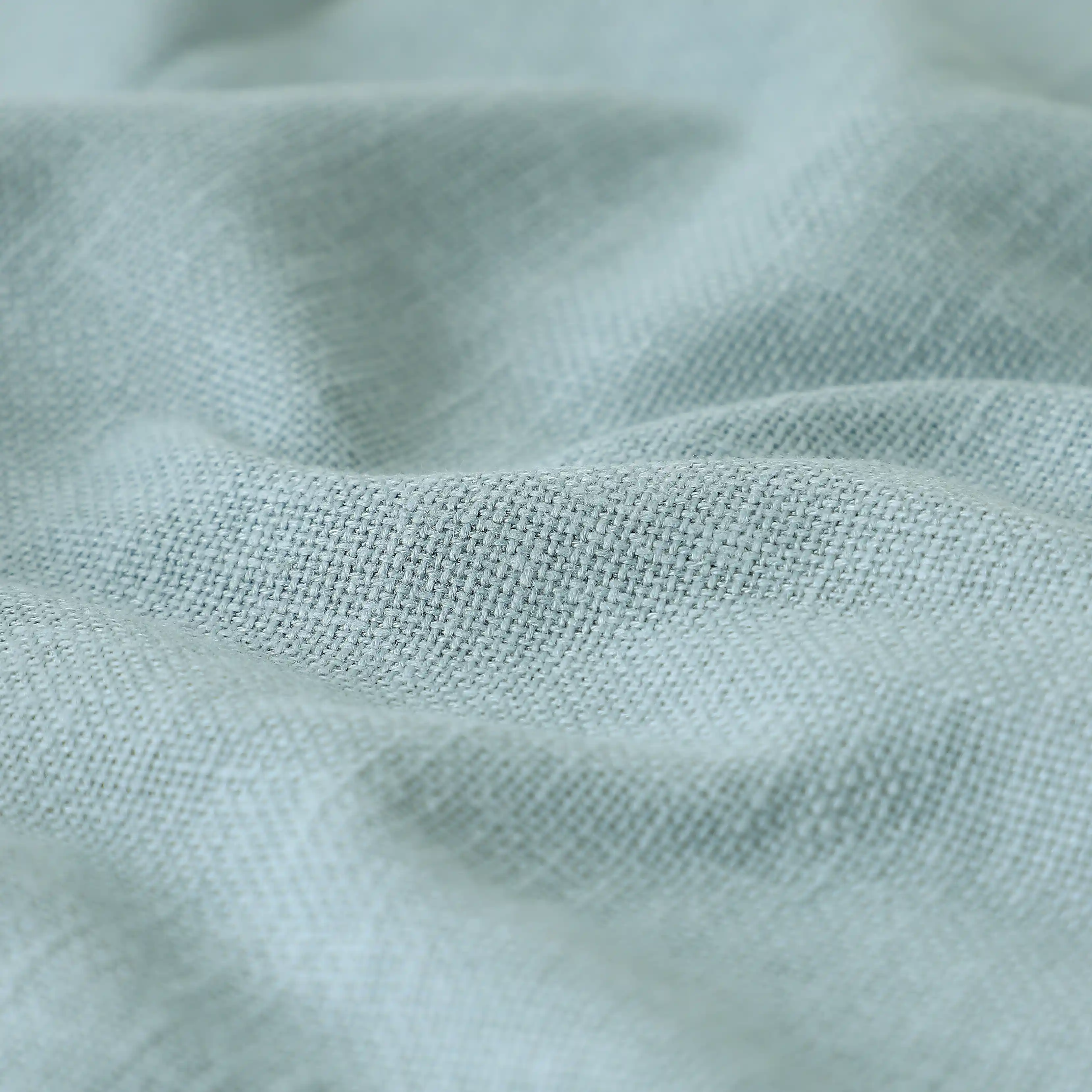 Paleto Set Of 2 Solid Readymade Curtains | Woven Calm - Image 15