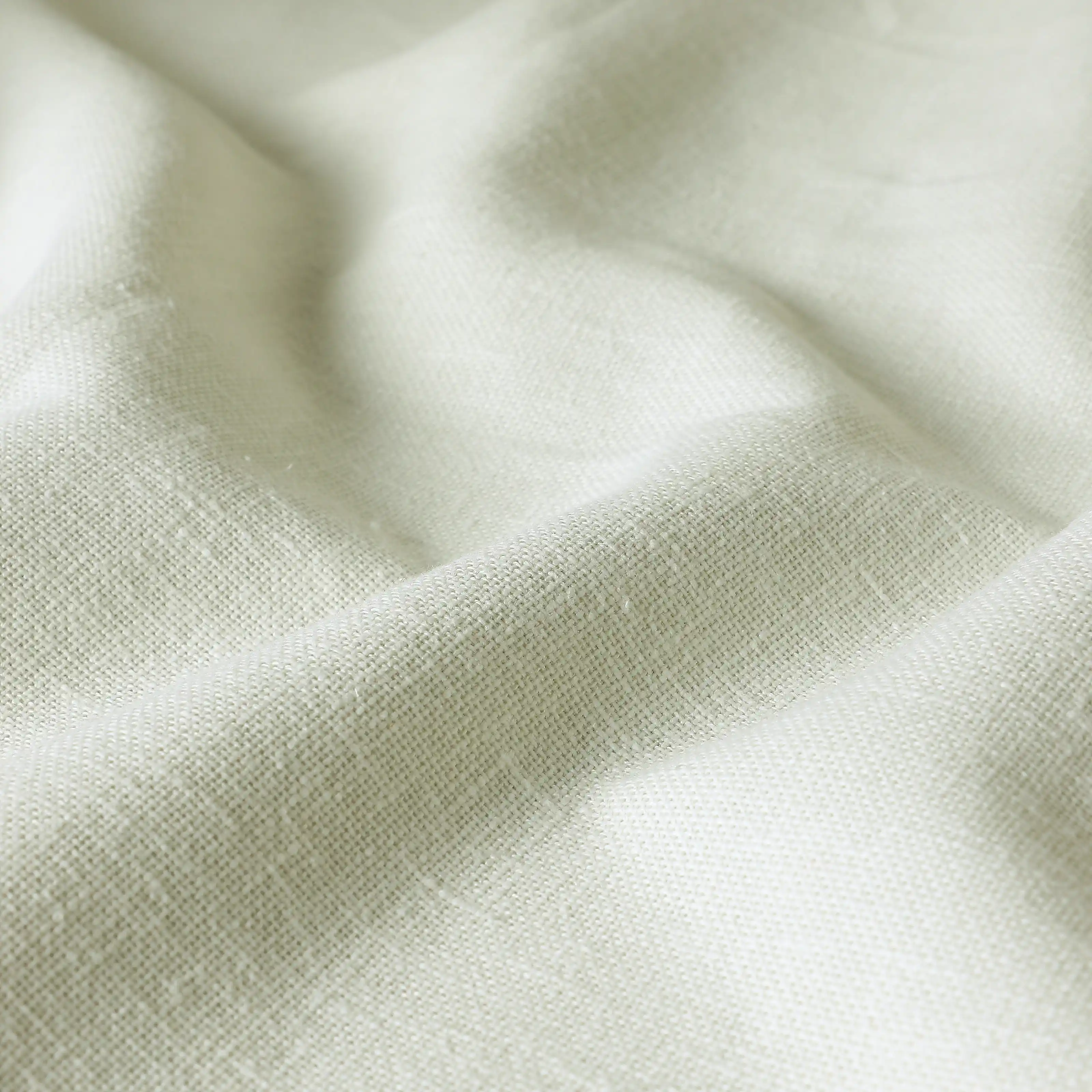 Paleto Set Of 2 Solid Readymade Curtains | Woven Calm - Image 3