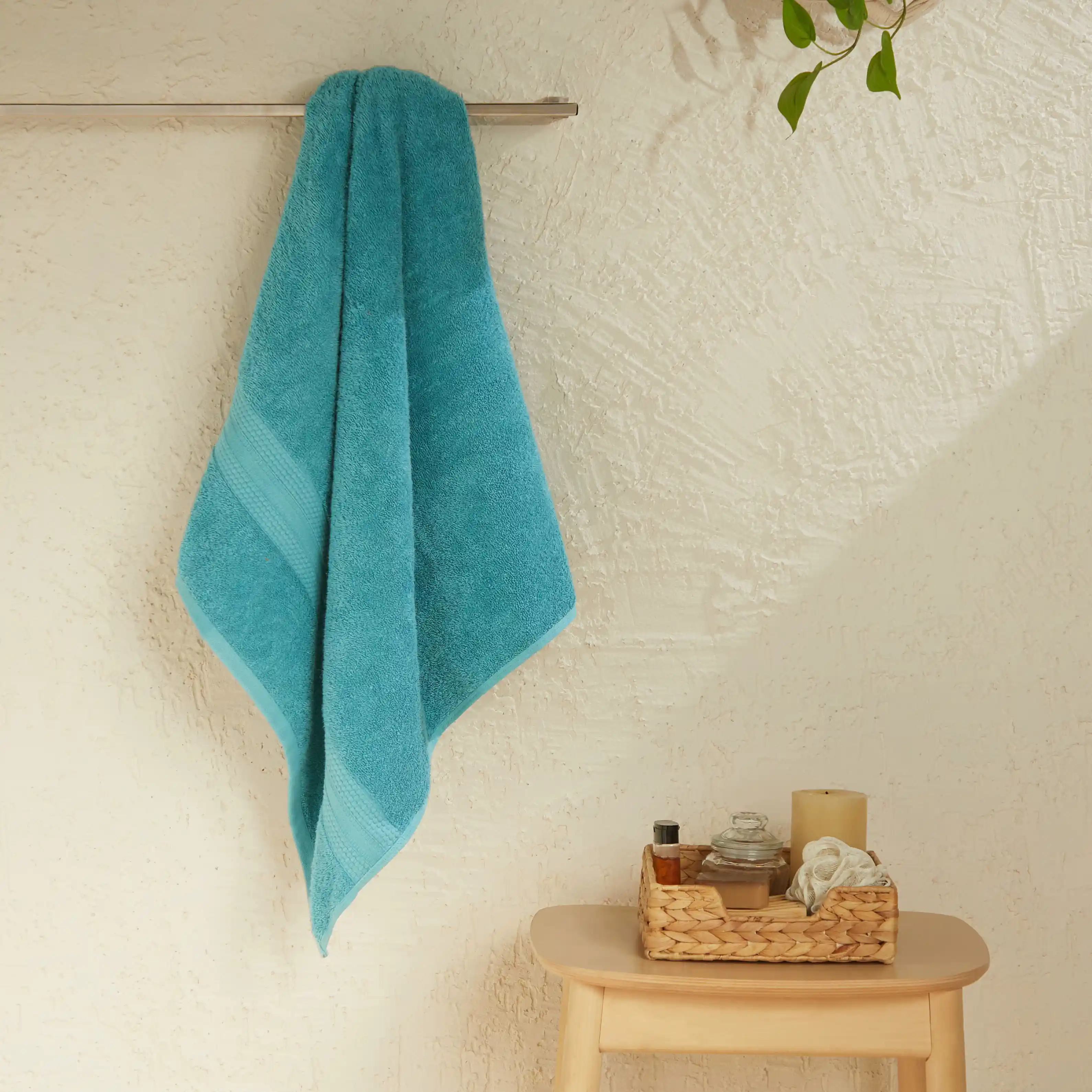 Paleto | Everyday Essentials Absorbent Ring Spun Cotton Bath Towel - Image 19