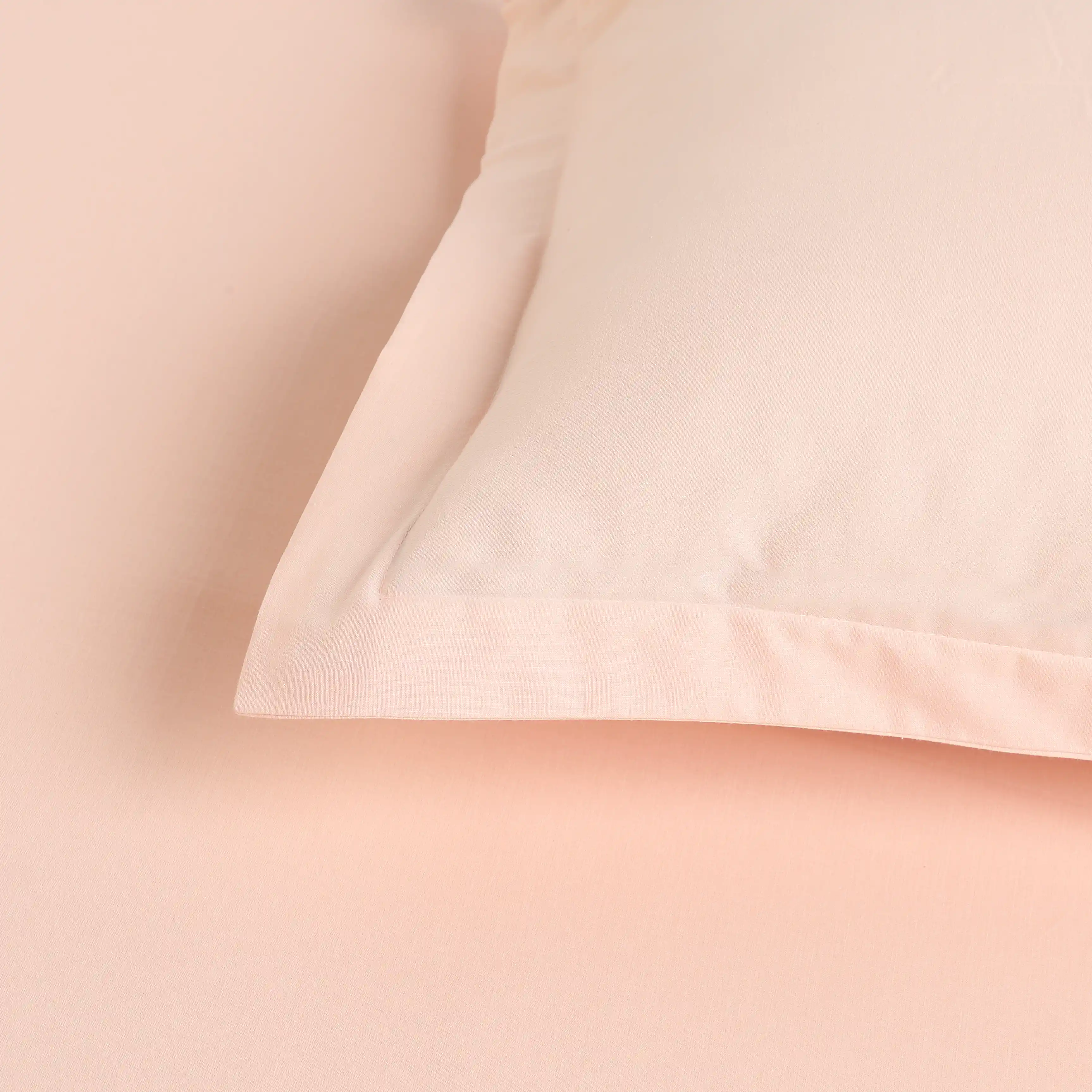 Paleto | Everyday Hues Solid Dyed Cotton Bedsheet Set-Veiled Rose - Image 15