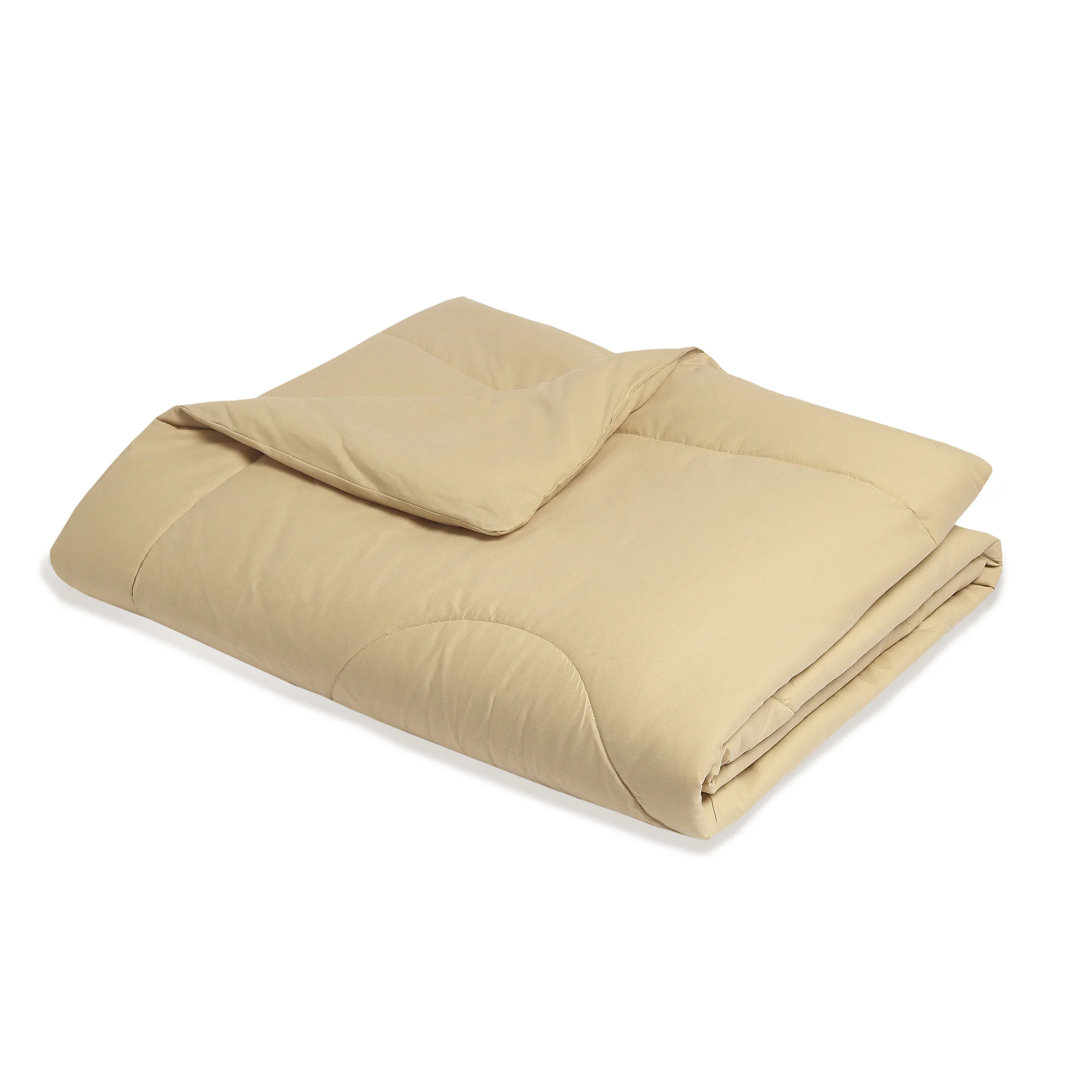 Paleto | Everyday Hues Cotton Solid Dyed 120GSM Comforter-Beige - Image 4