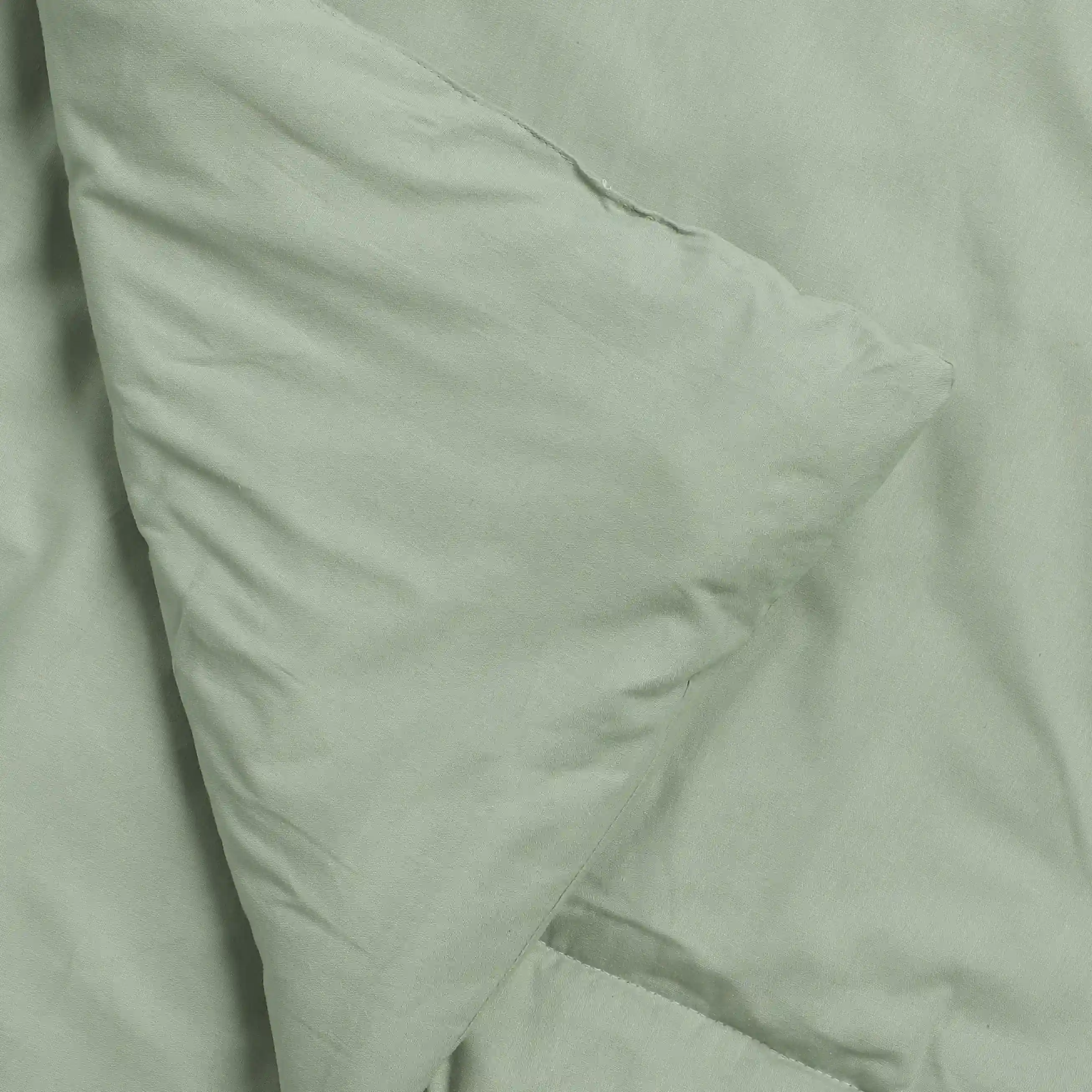 Paleto | Everyday Hues Cotton Solid Dyed 120GSM Comforter-Green Sage - Image 10