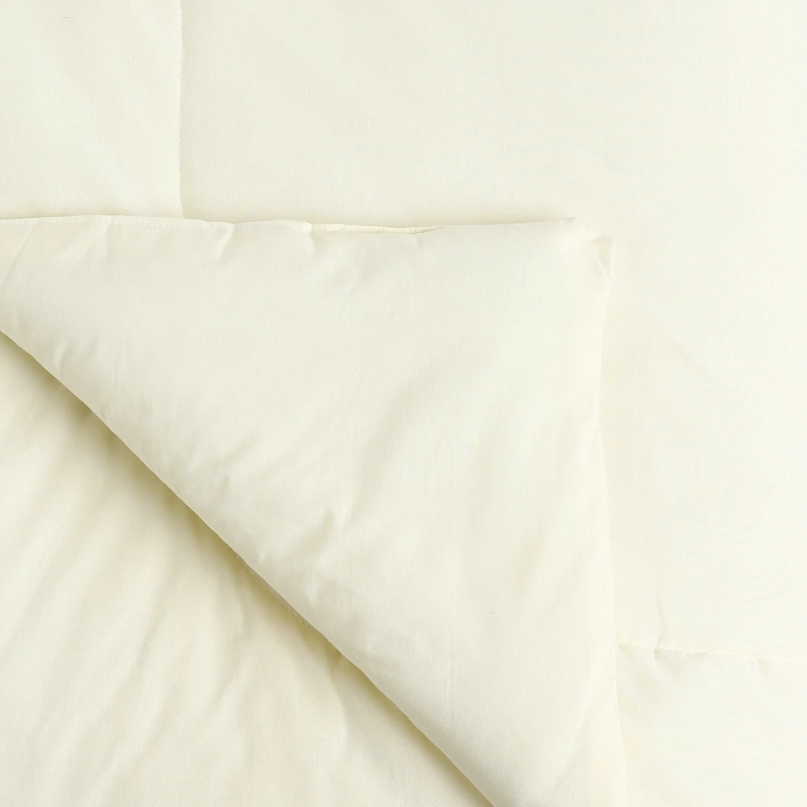 Paleto | Everyday Hues Cotton Solid Dyed 120GSM Comforter-Ivory - Image 10