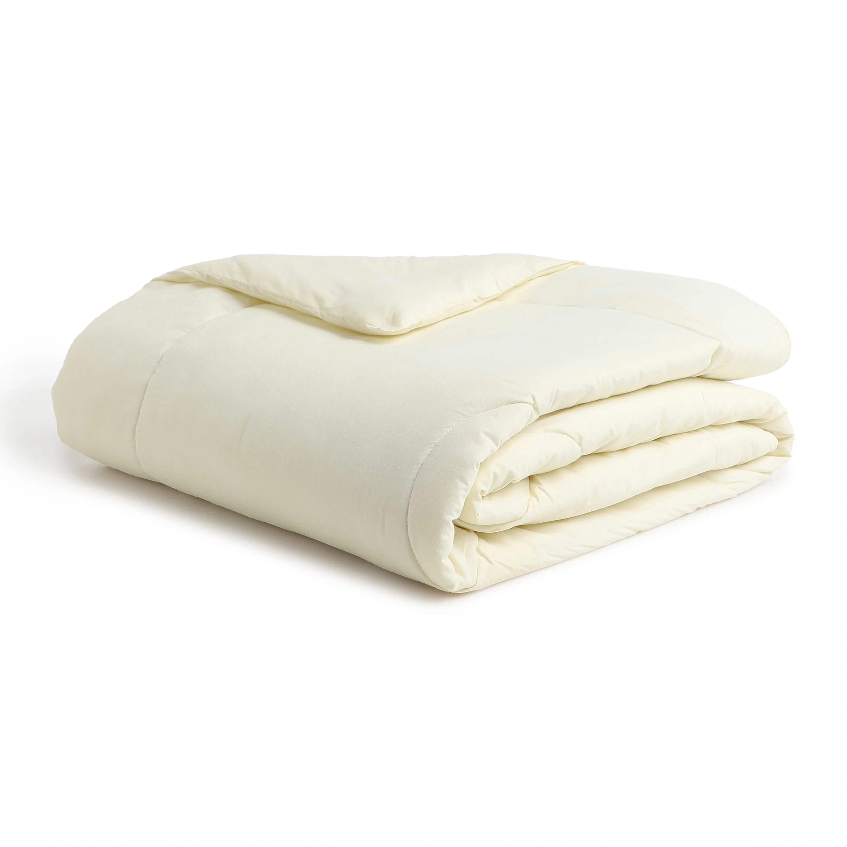 Paleto | Everyday Hues Cotton Solid Dyed 120GSM Comforter-Ivory - Image 4