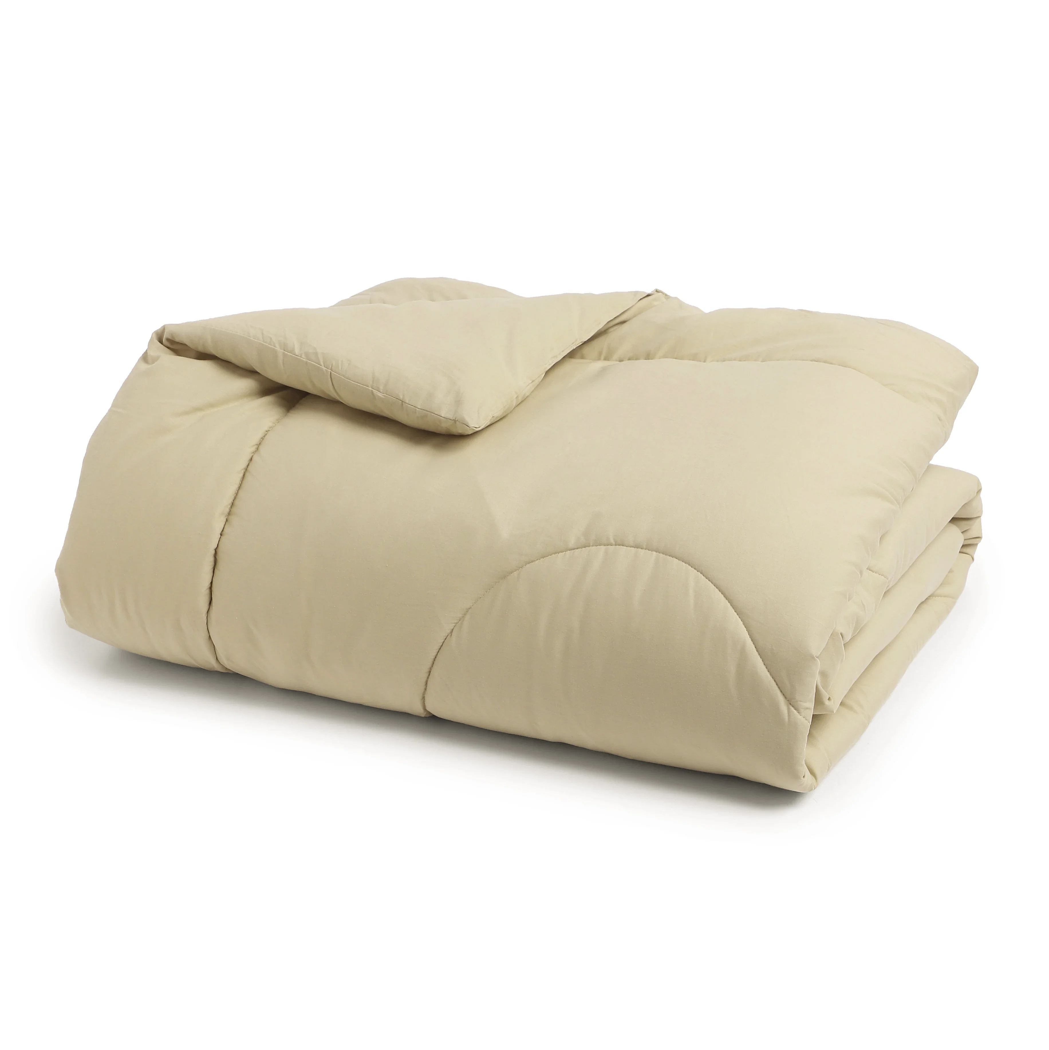 Paleto | Everyday Hues Cotton Solid Dyed 240GSM Comforter for Extra Warmth-Beige - Image 4