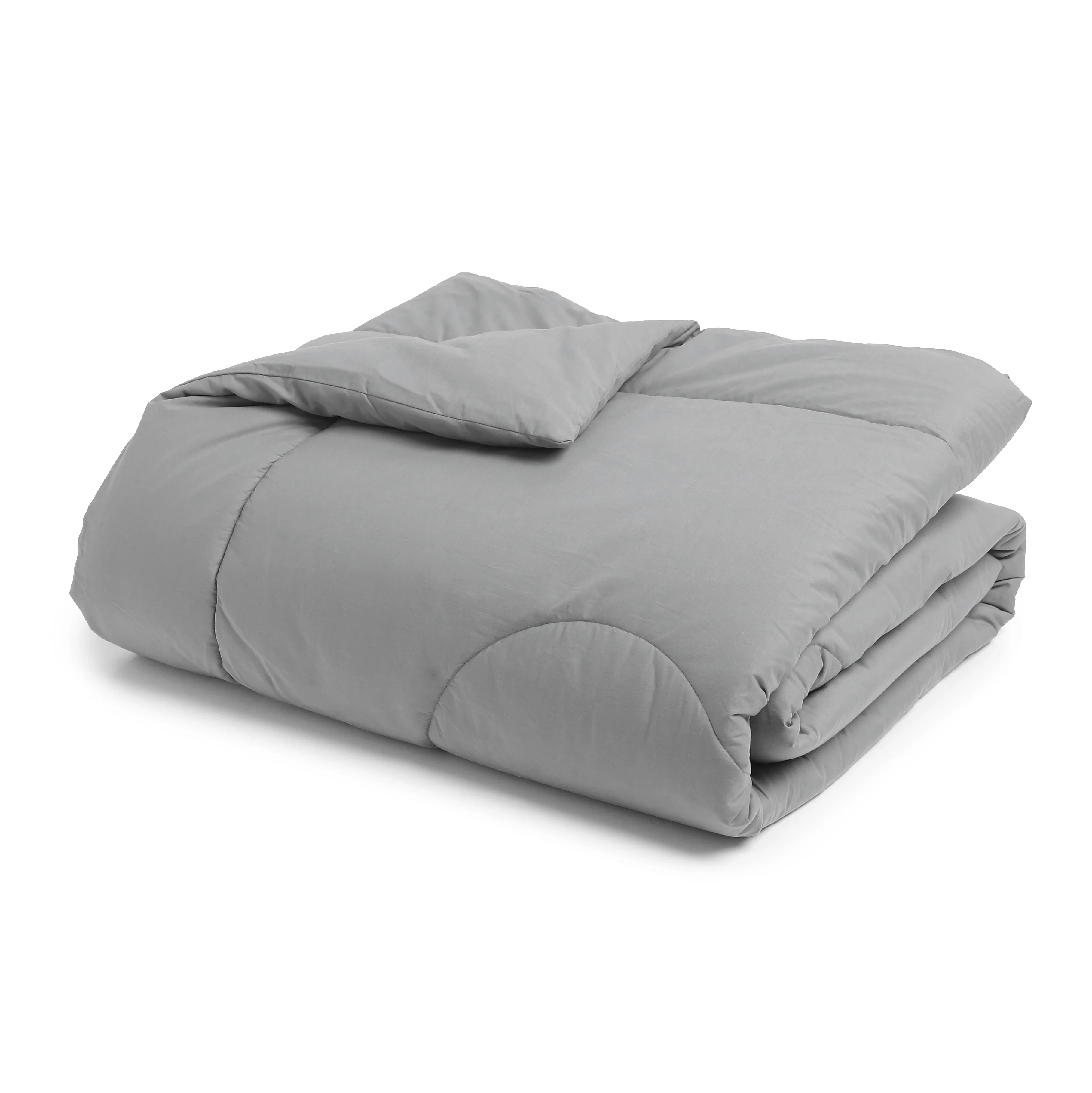 Paleto | Everyday Hues Cotton Solid Dyed 240GSM Comforter for Extra Warmth-Grey - Image 4
