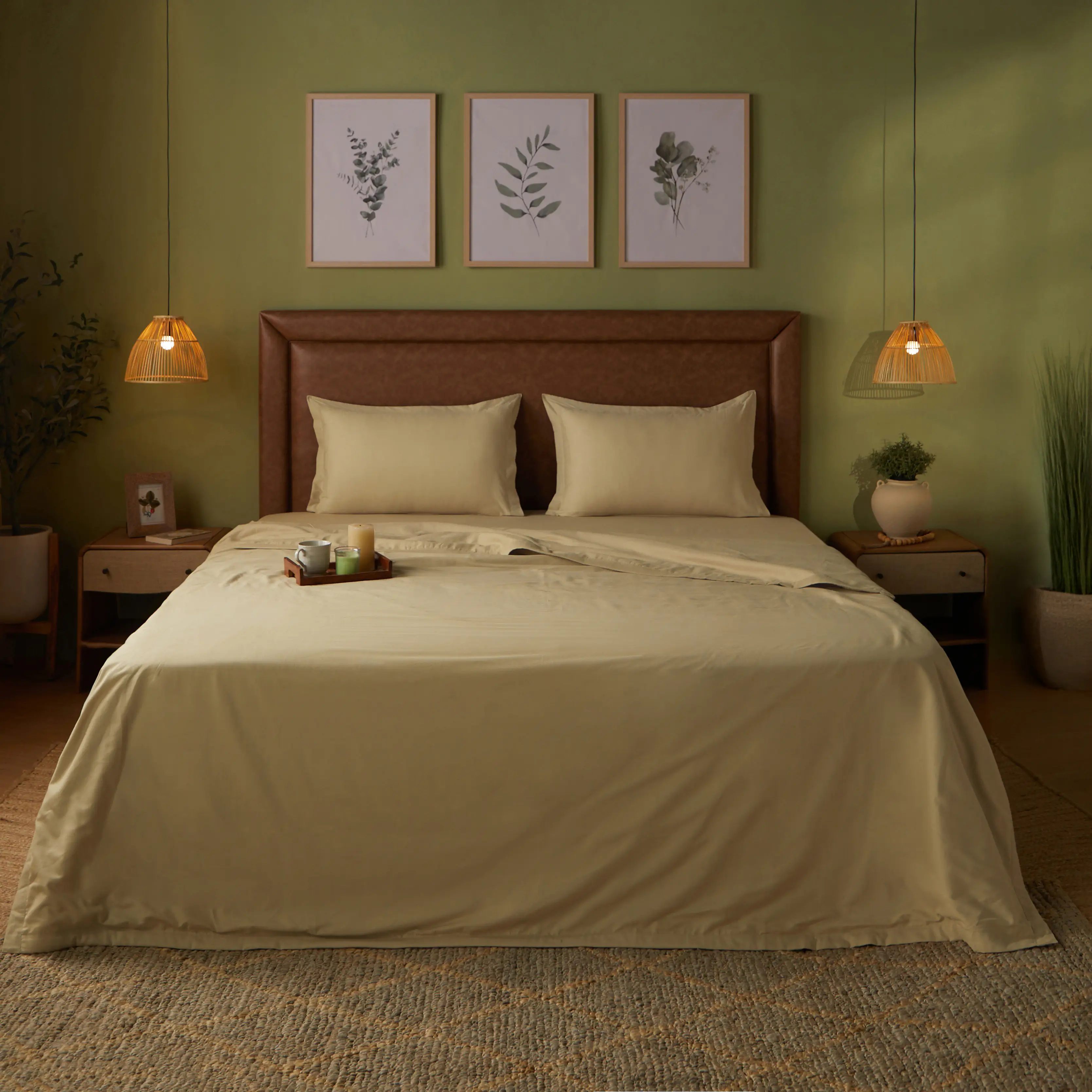 Paleto | Everyday Hues Cotton Solid Dyed Dohar with Super Soft Flannel Layering-Beige - Image 7
