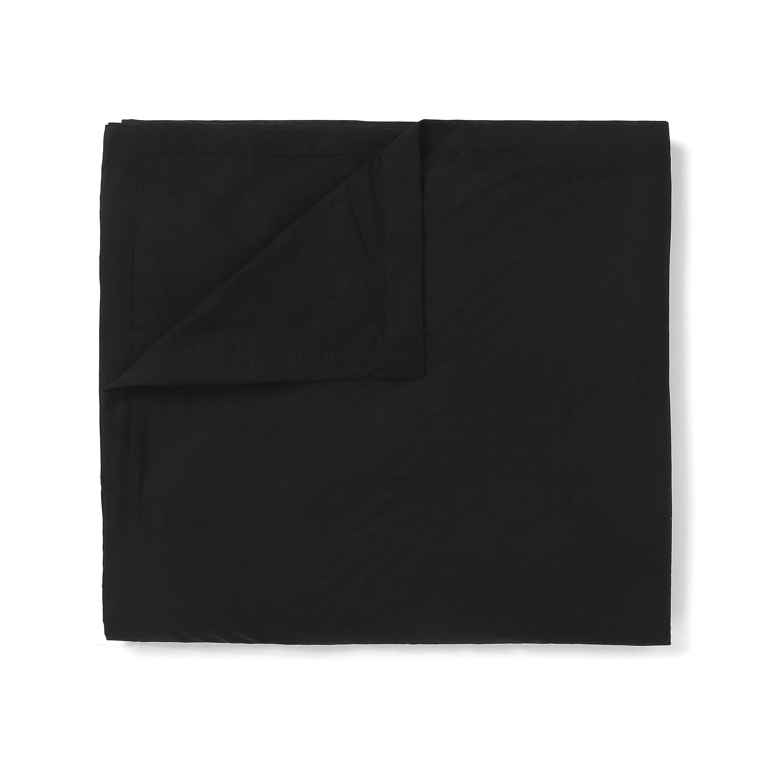 Paleto | Everyday Hues Cotton Solid Dyed Dohar with Super Soft Flannel Layering-Black - Image 4
