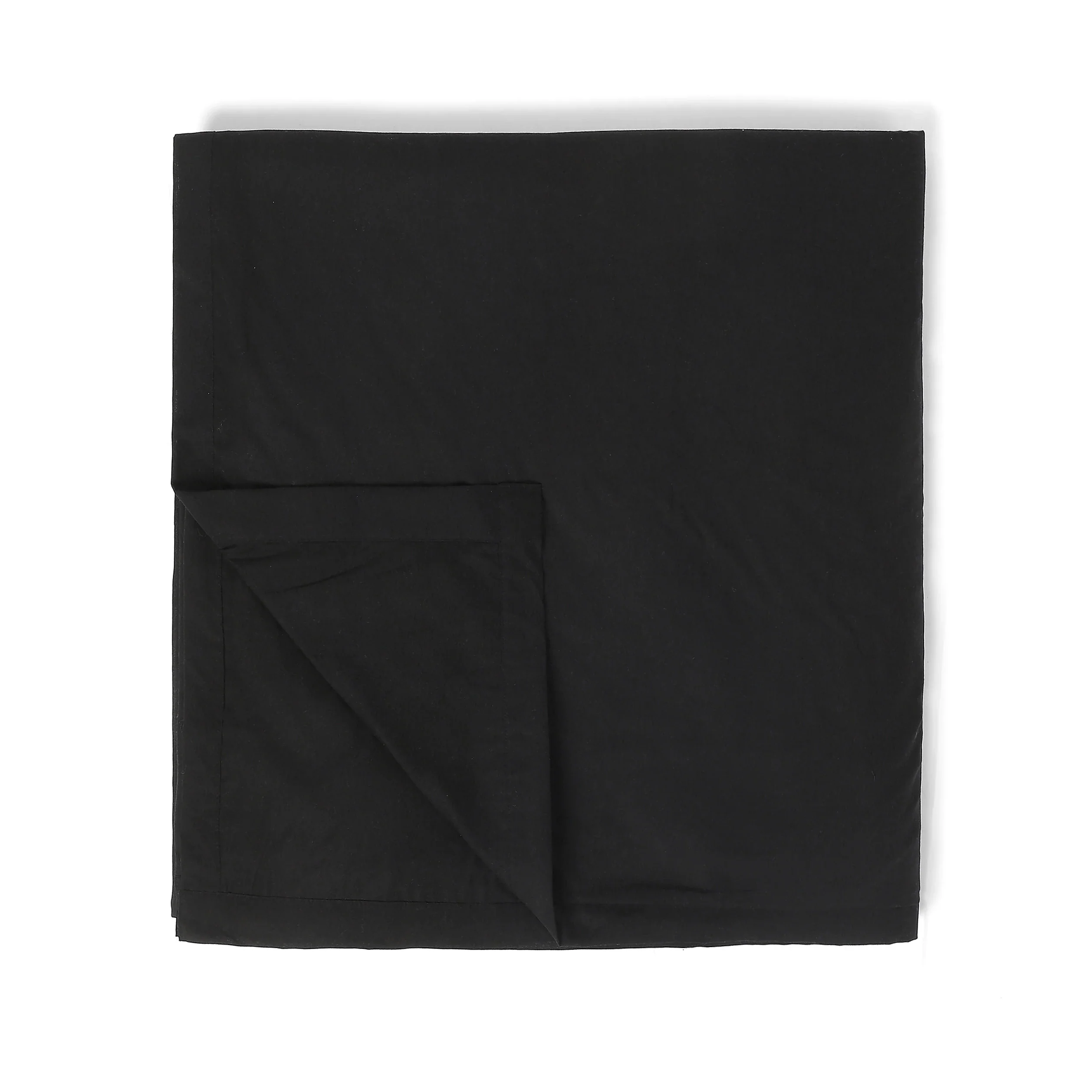 Paleto | Everyday Hues Cotton Solid Dyed Dohar with Super Soft Flannel Layering-Black - Image 9