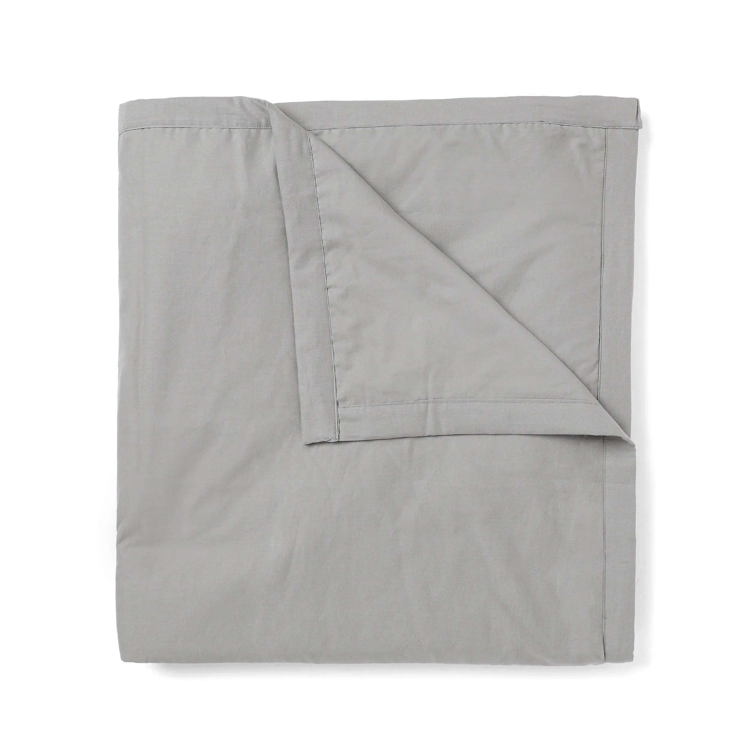 Paleto | Everyday Hues Cotton Solid Dyed Dohar with Super Soft Flannel Layering-Grey - Image 4