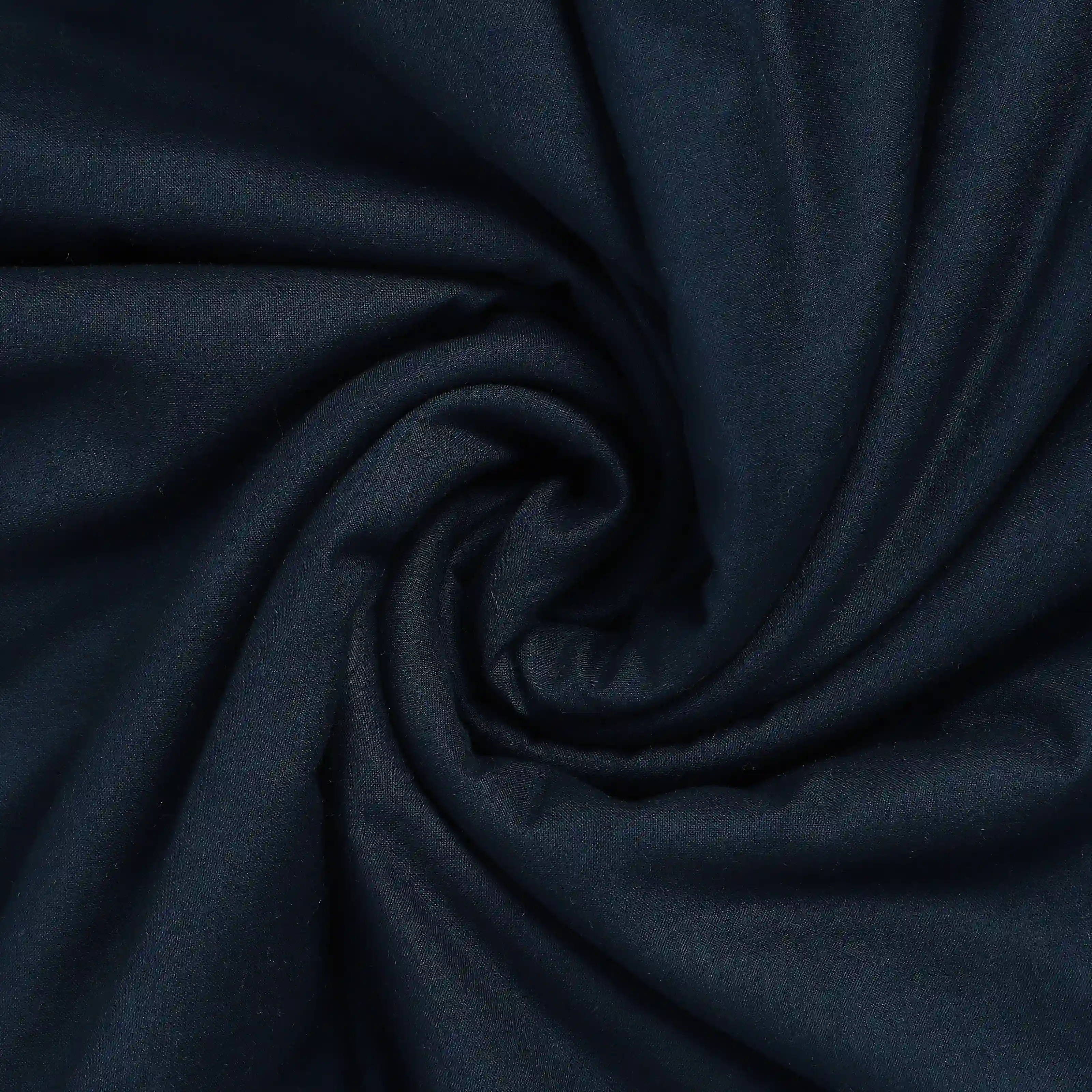 Paleto | Everyday Hues Cotton Solid Dyed Dohar with Super Soft Flannel Layering-Navy - Image 5