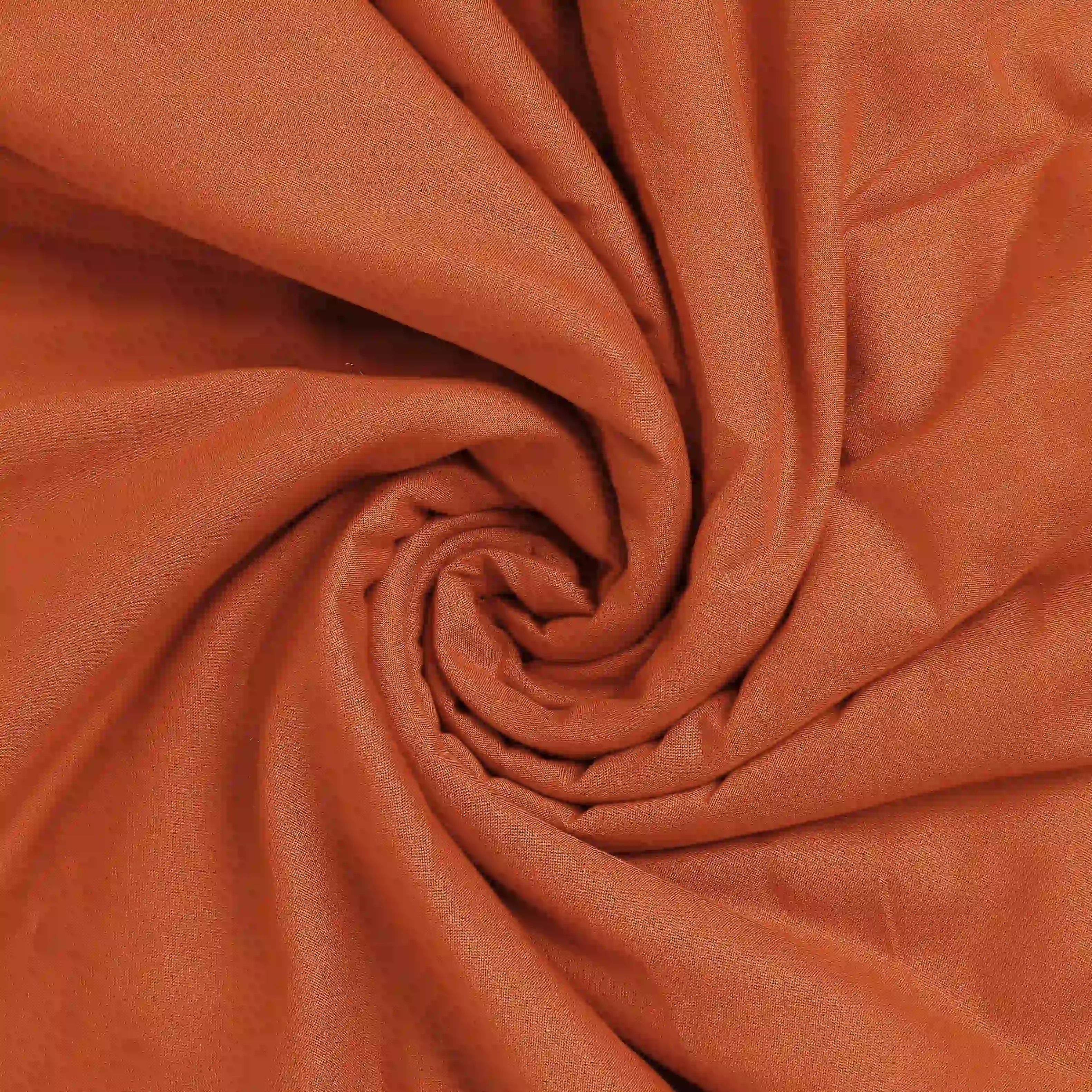 Paleto | Everyday Hues Cotton Solid Dyed Dohar with Super Soft Flannel Layering-Rust - Image 5