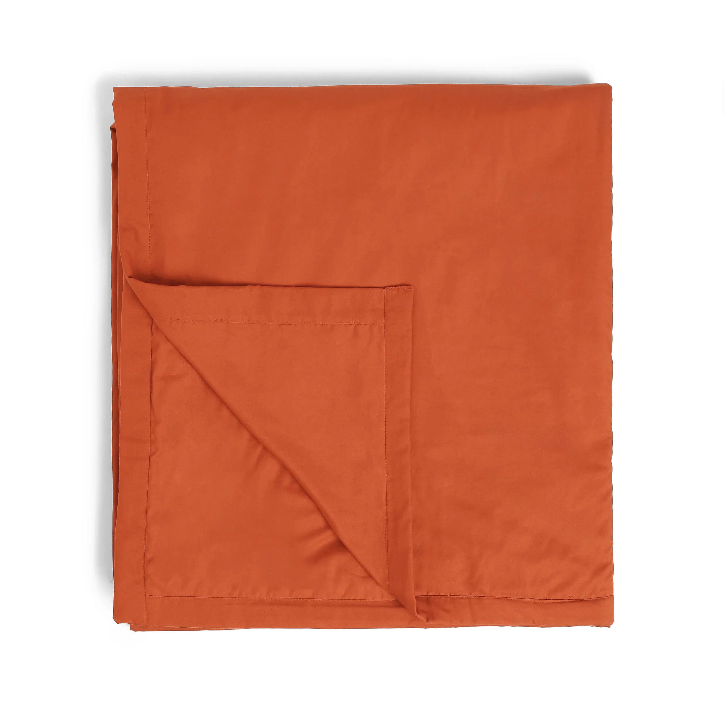 Paleto | Everyday Hues Cotton Solid Dyed Dohar with Super Soft Flannel Layering-Rust - Image 9