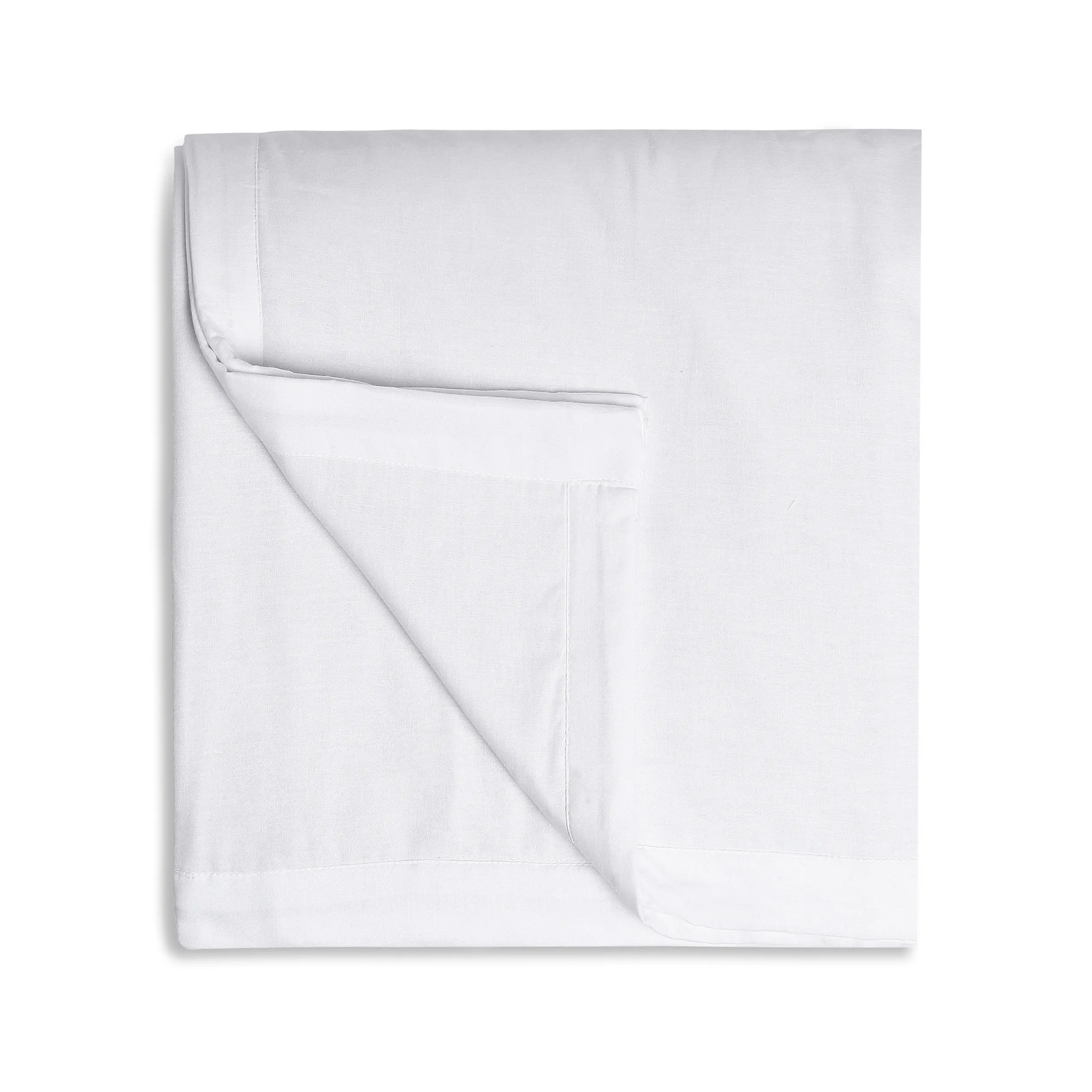 Paleto | Everyday Hues Cotton Solid Dyed Dohar with Super Soft Flannel Layering-White - Image 9