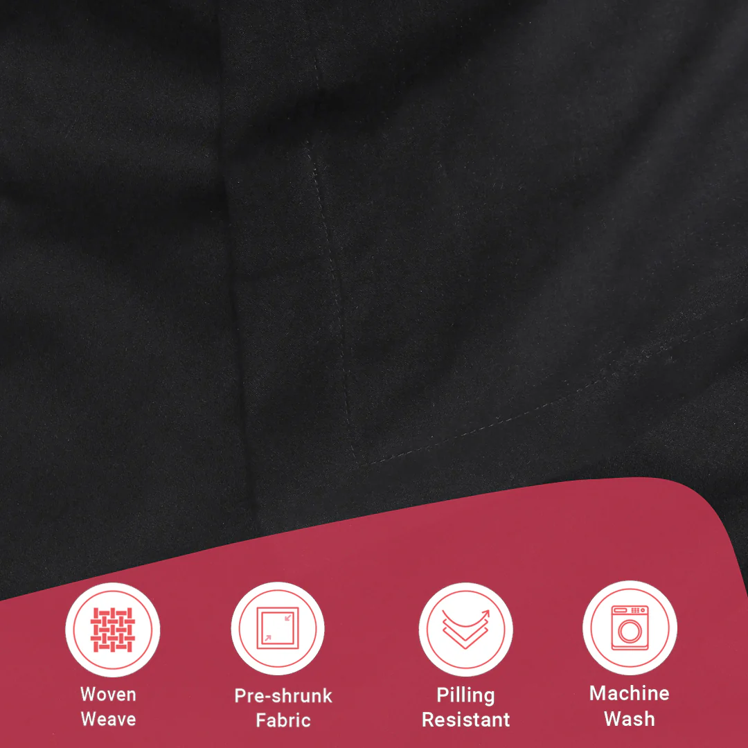 Paleto | Everyday Hues Solid Dyed Cotton Fitted Sheet Set-Black - Image 15