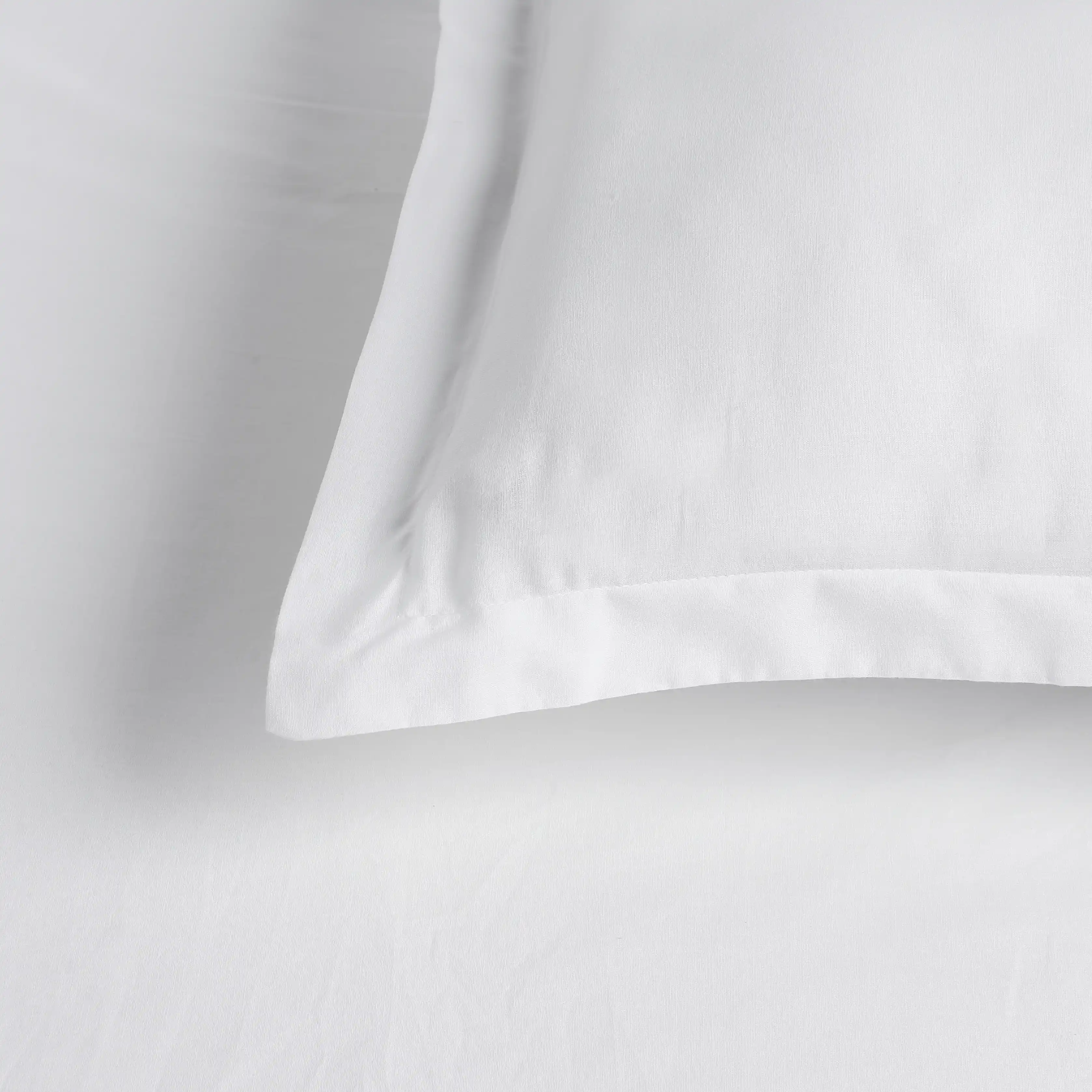 Paleto | Everyday Hues Solid Dyed Cotton Fitted Sheet Set-White - Image 13
