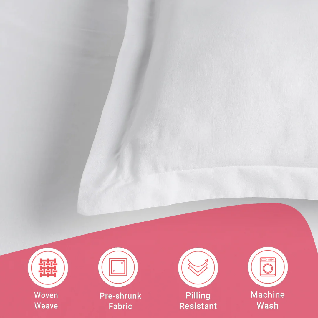 Paleto | Everyday Hues Solid Dyed Cotton Fitted Sheet Set-White - Image 15