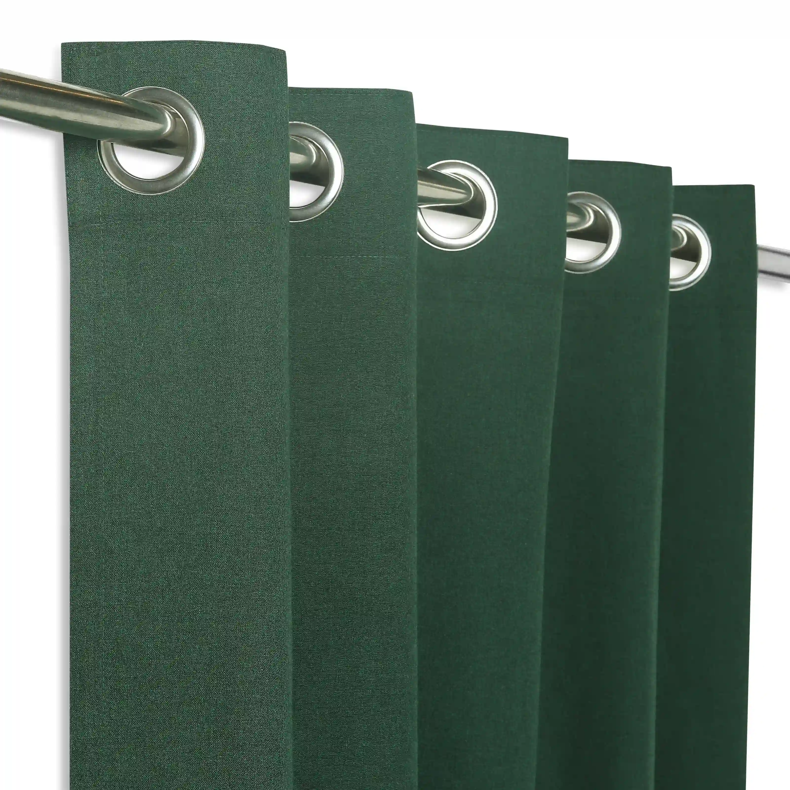 Pelushe Set Of 2 100% Cotton Solid Readymade Curtains | Everyday Hues - Image 110