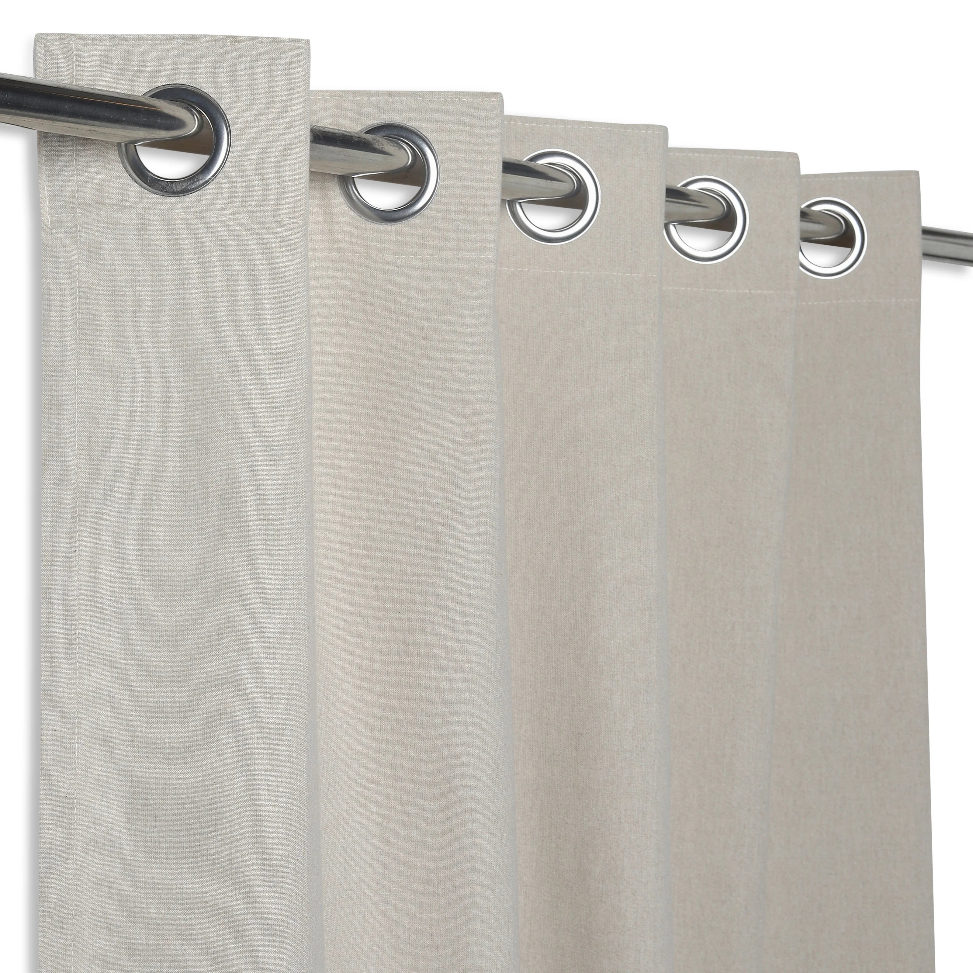Pelushe Set Of 2 100% Cotton Solid Readymade Curtains | Everyday Hues - Image 43
