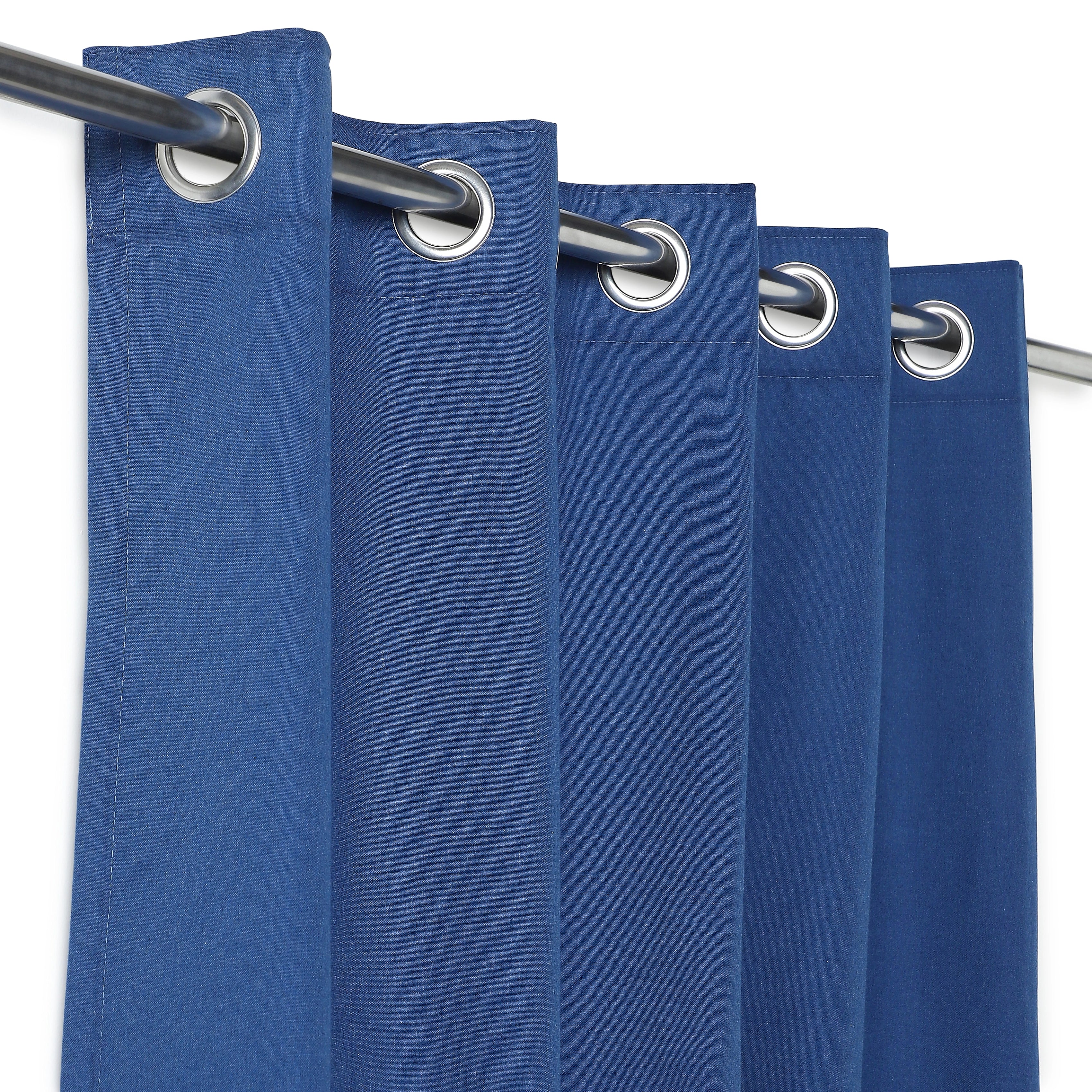 Pelushe Set Of 2 100% Cotton Solid Readymade Curtains | Everyday Hues - Image 47