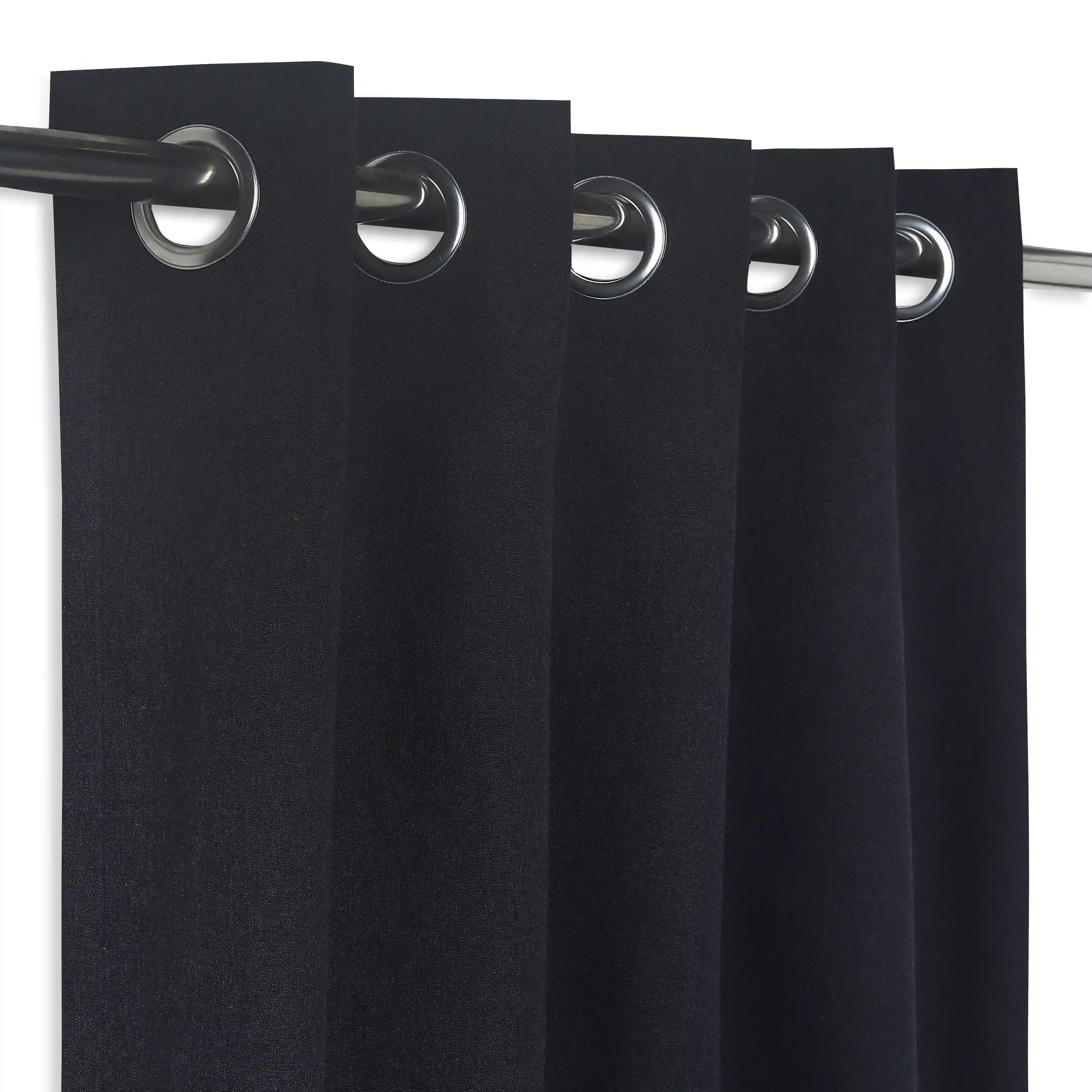Pelushe Set Of 2 100% Cotton Solid Readymade Curtains | Everyday Hues - Image 90