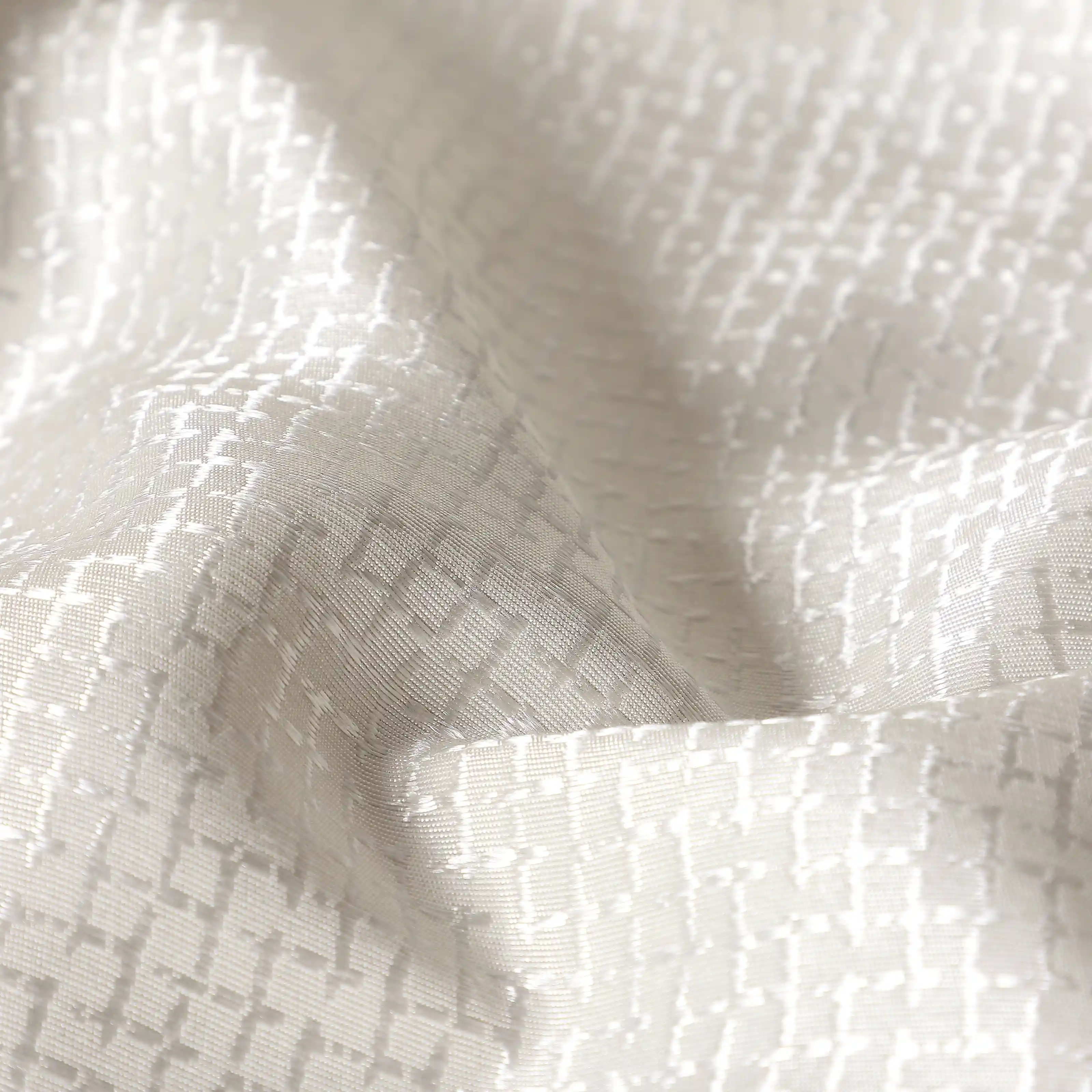 Pelushe Set Of 2 Solid Readymade Curtains | Checkered Nature - Image 11