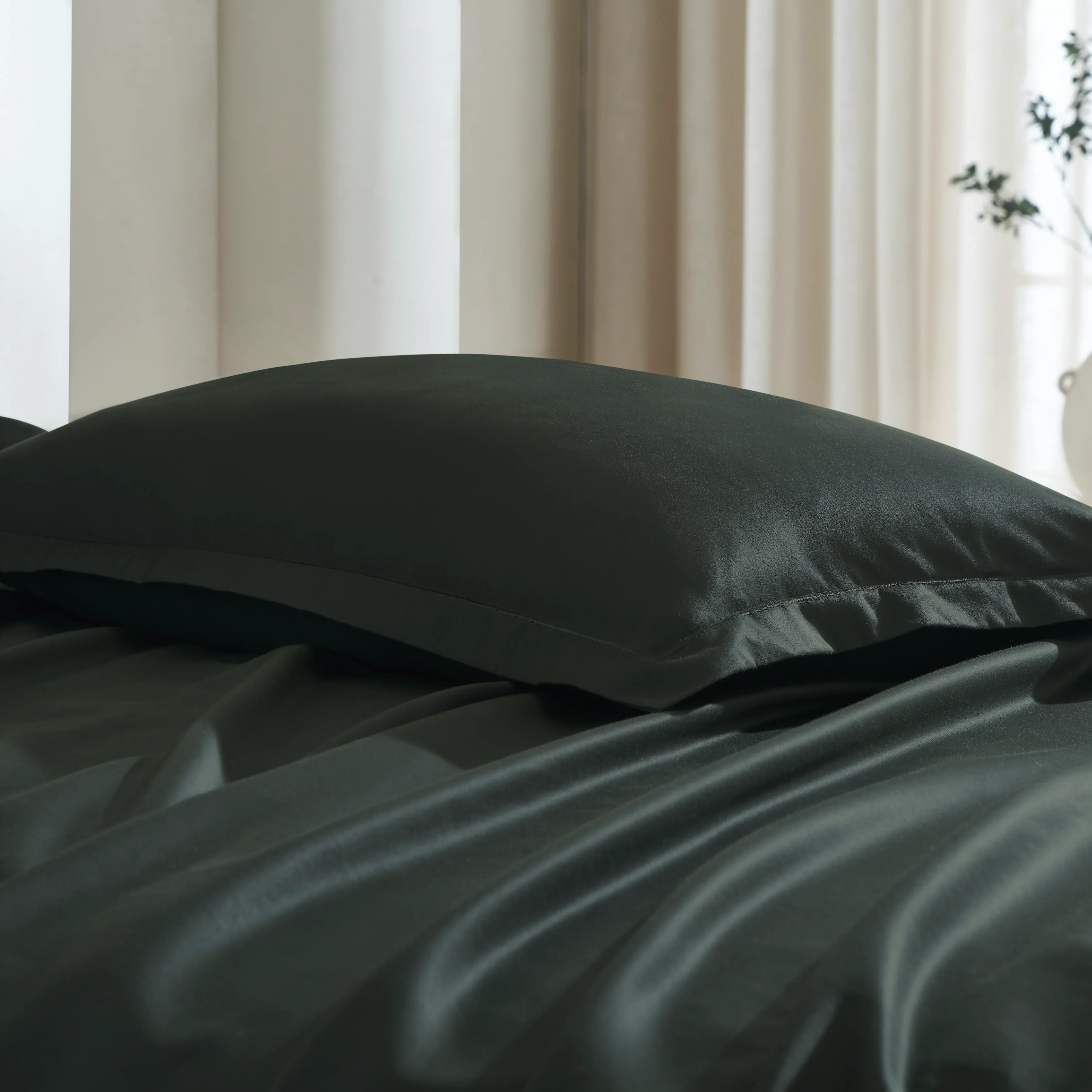 Pelushe | 800TC Long Staple Cotton Luxurious Super Soft Bedsheet Set | Pillow Cover with Merrow Hem Treatment - Image 20