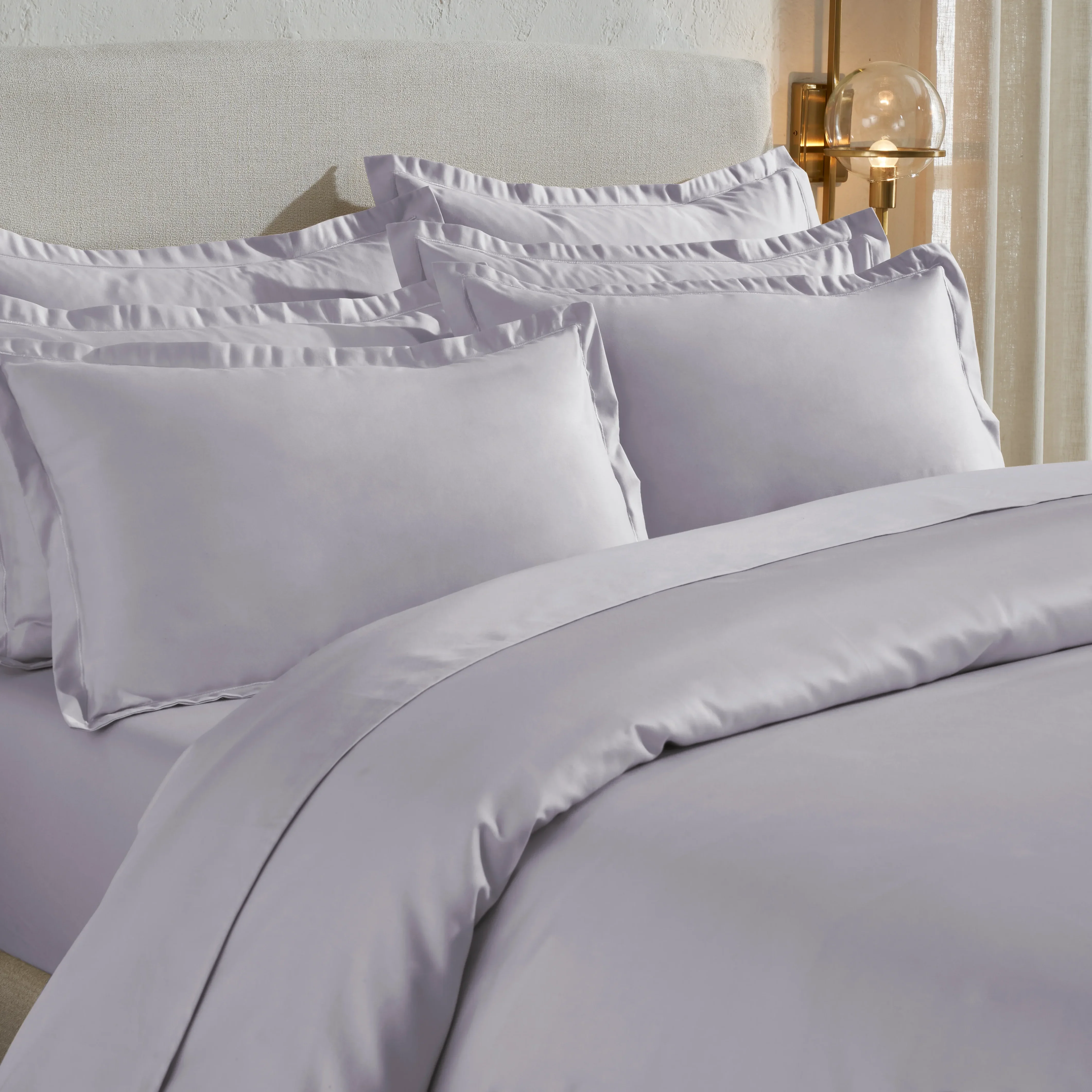 Pelushe | 800TC Long Staple Cotton Luxurious Super Soft Bedsheet Set | Pillow Cover with Merrow Hem Treatment - Image 24