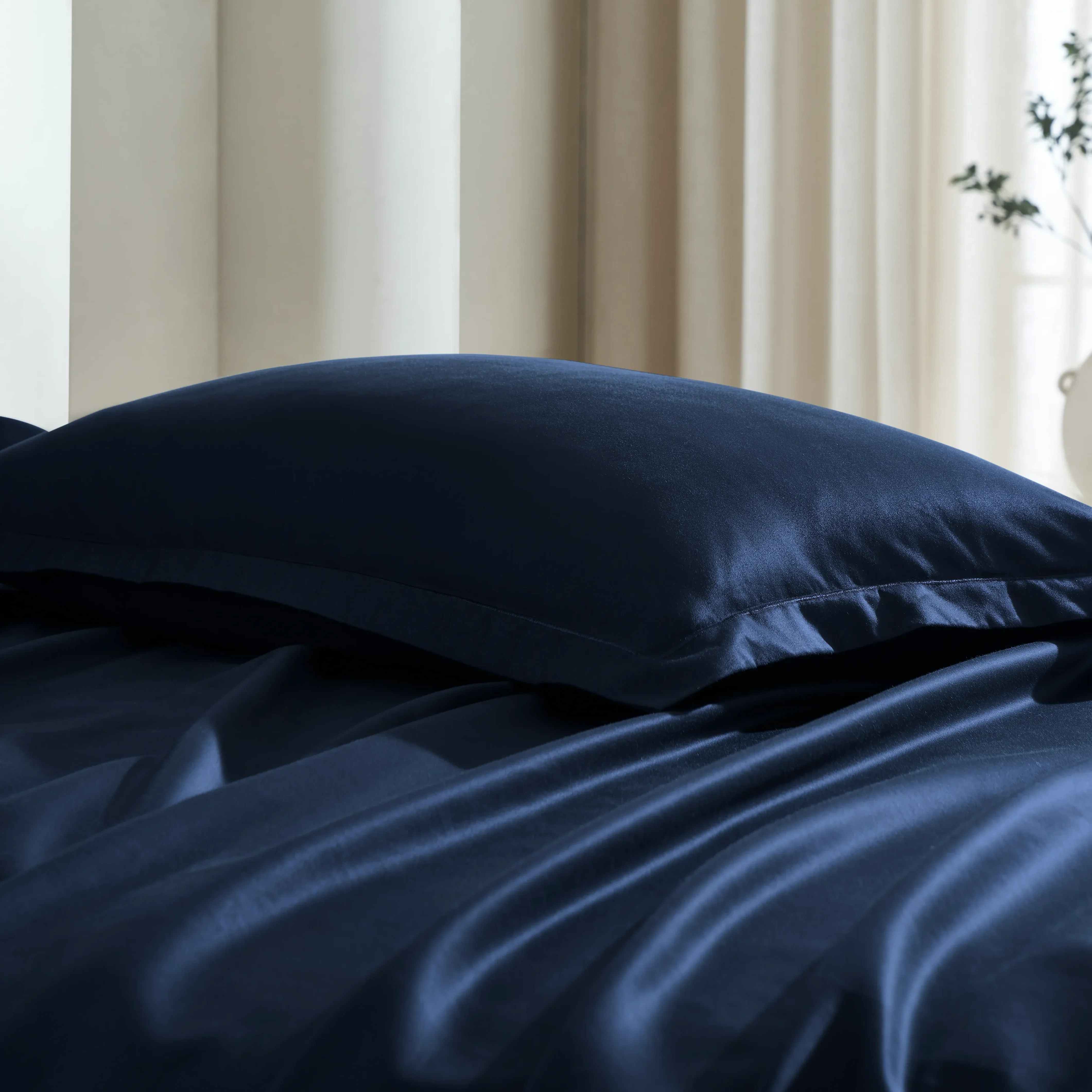 Pelushe | 800TC Long Staple Cotton Luxurious Super Soft Bedsheet Set | Pillow Cover with Merrow Hem Treatment - Image 35