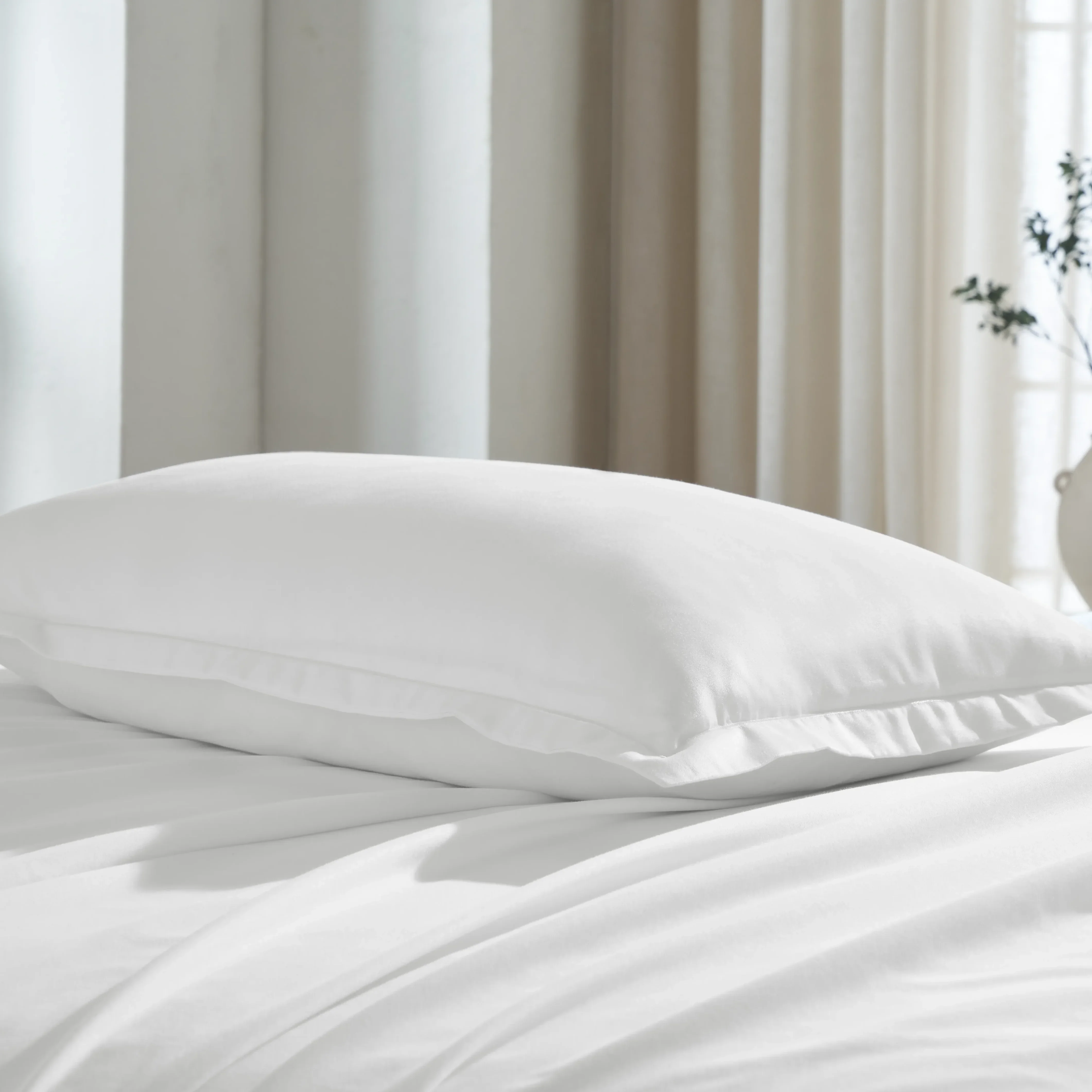 Pelushe | 800TC Long Staple Cotton Luxurious Super Soft Bedsheet Set | Pillow Cover with Merrow Hem Treatment - Image 5