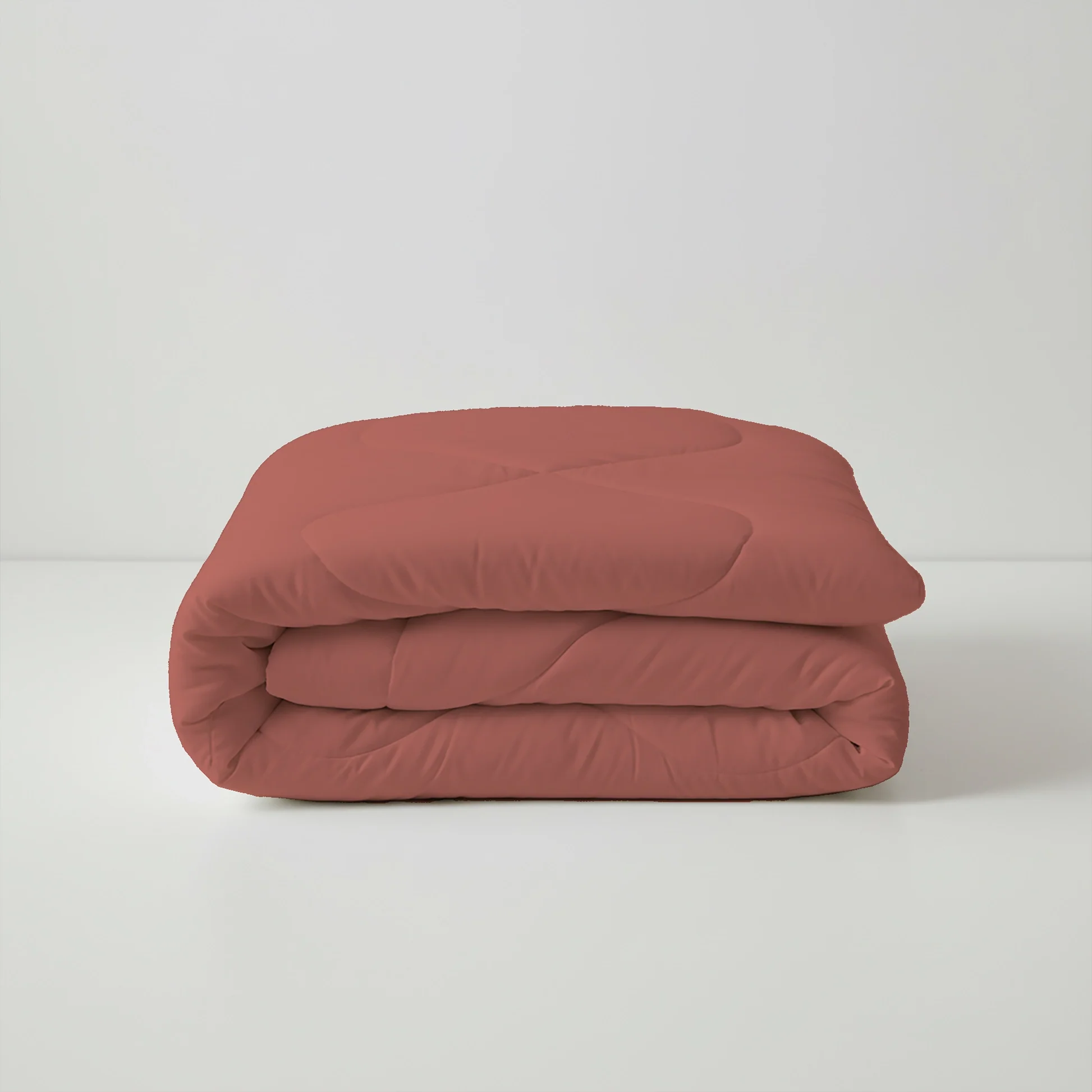 Plumelle | Extra Warm 300 GSM Reversible Premium Comforter - Burnt Sienna & Peach - Image 4