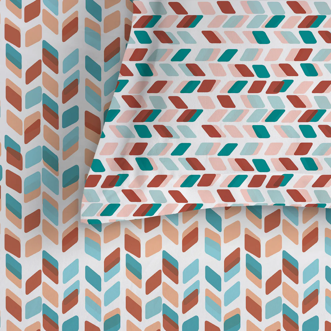 Pure Nest Printed Bedsheet Set - Image 101
