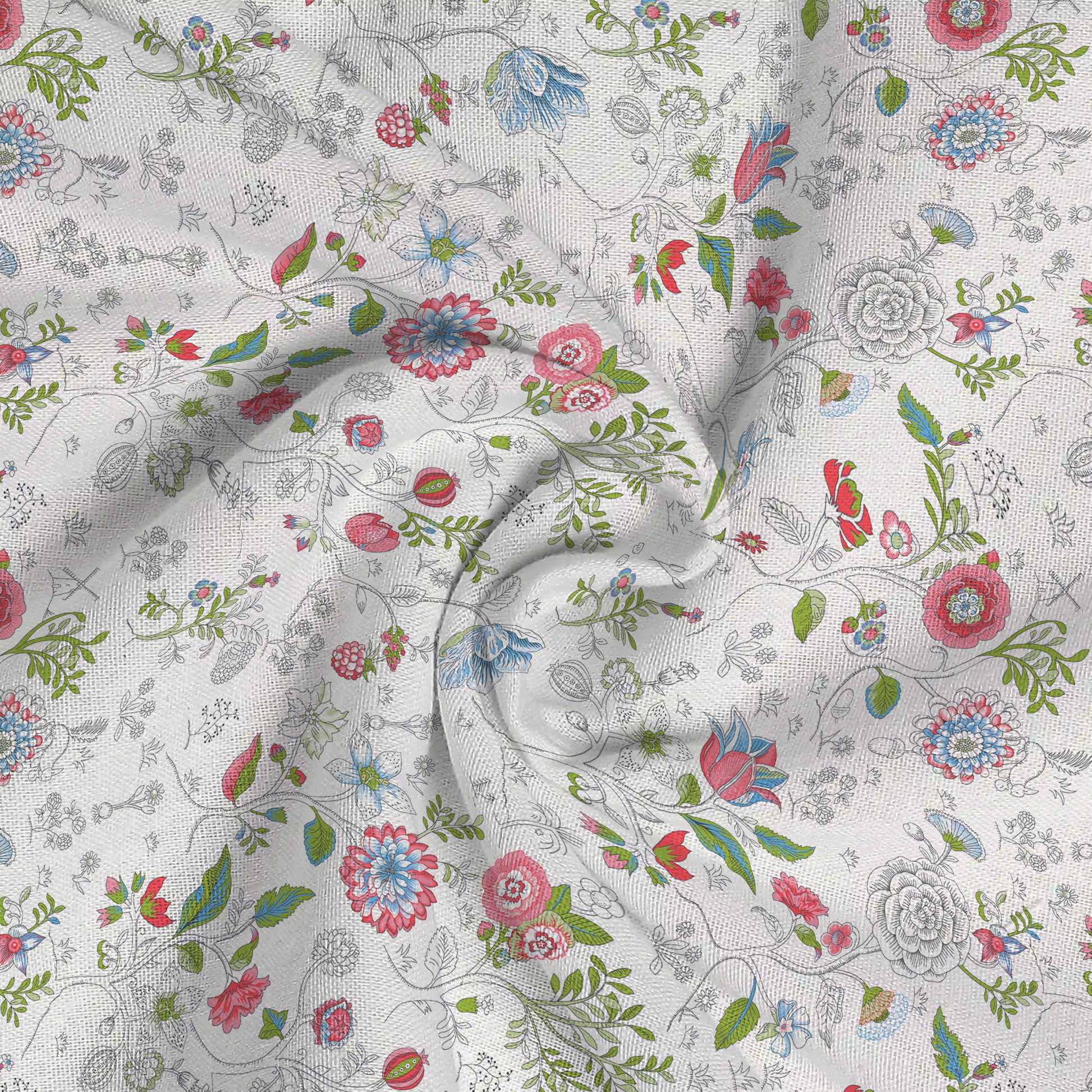 Pure Nest Printed Bedsheet Set - Image 134